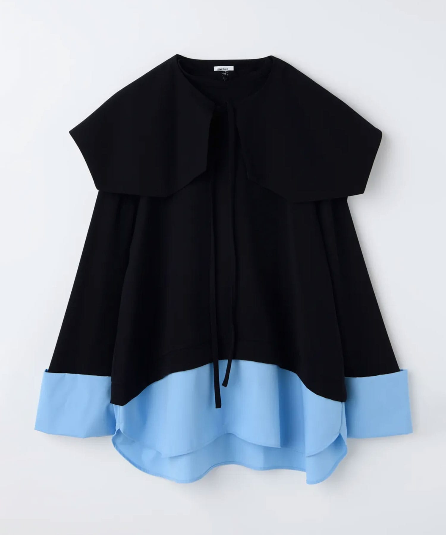 DOUBLE CUFFS BOX PULLOVER