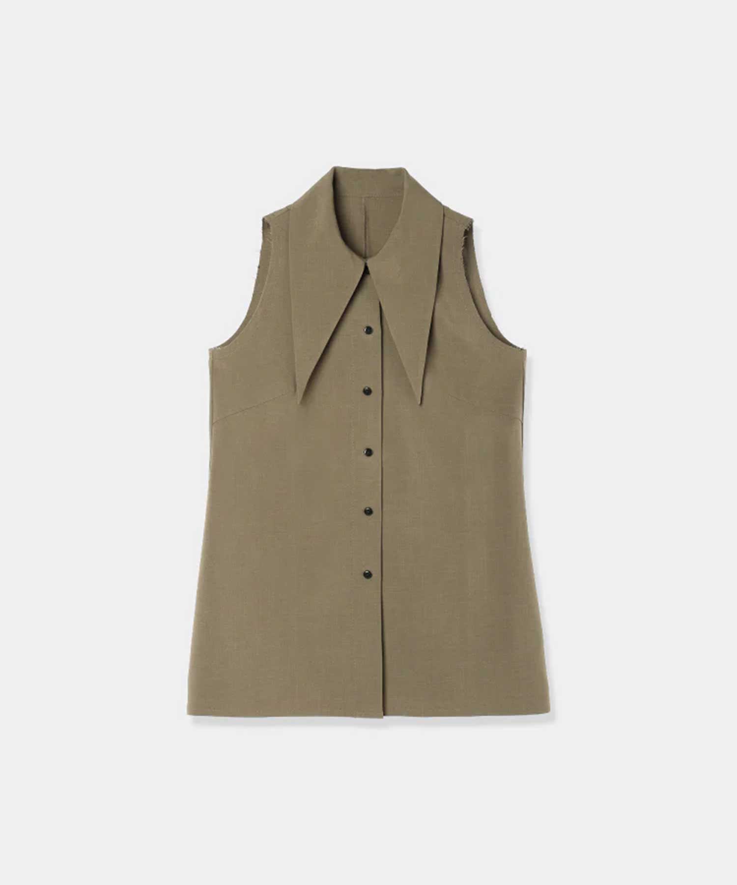 big collar blouse
