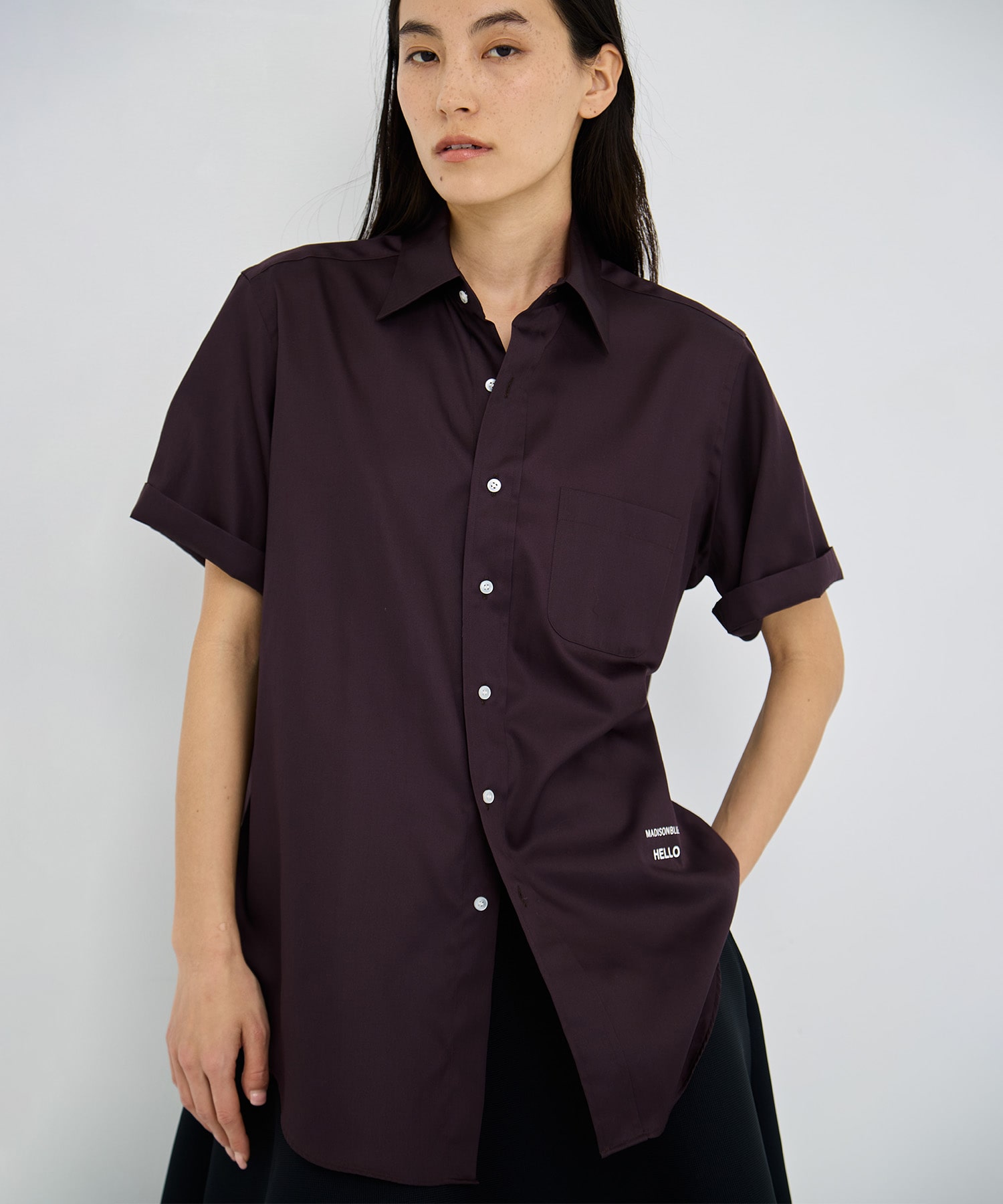 TRANE H/S SHIRT SATIN