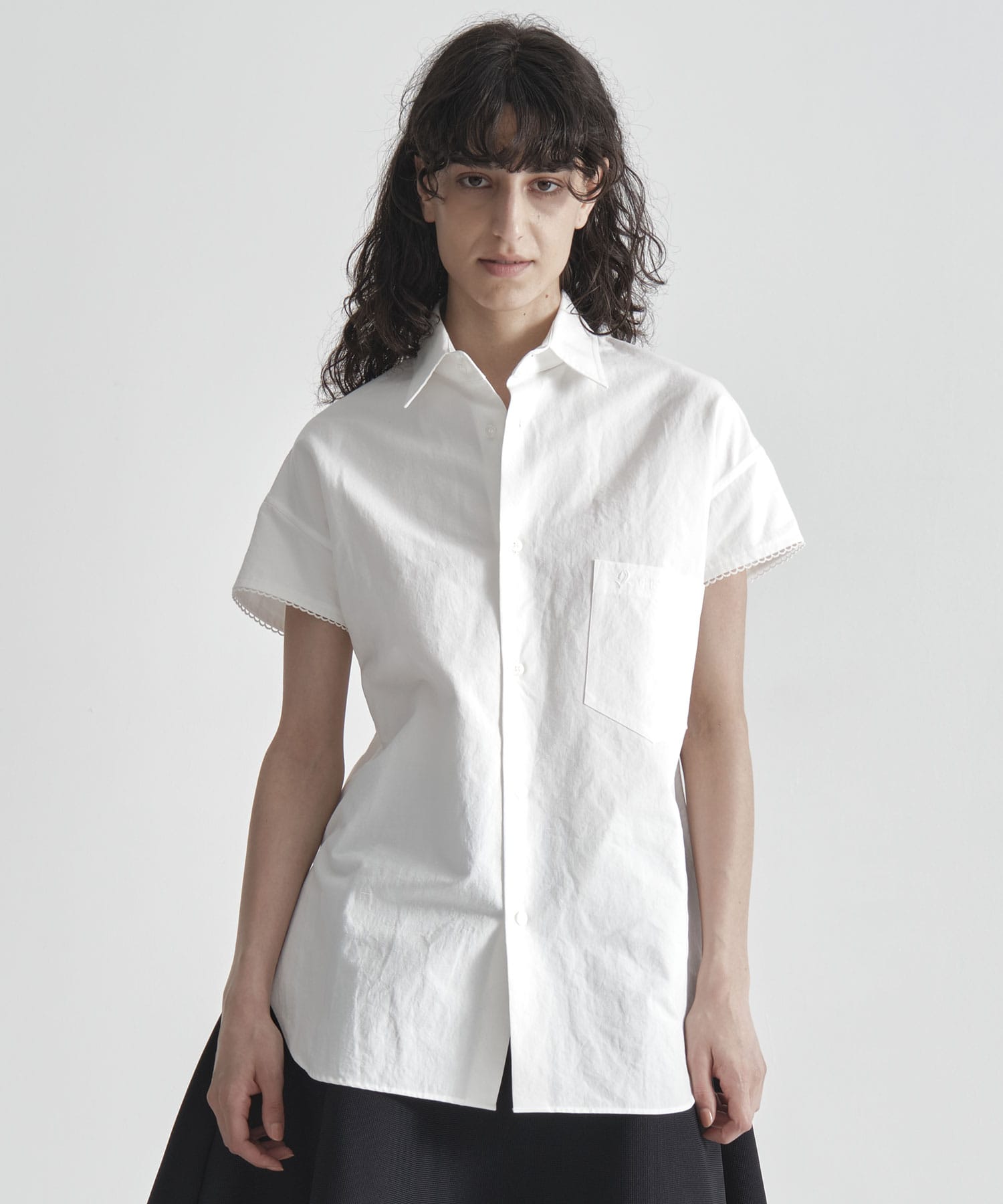 J.BRADLEY NARROW H/S SH EMBROIDERY C/LI