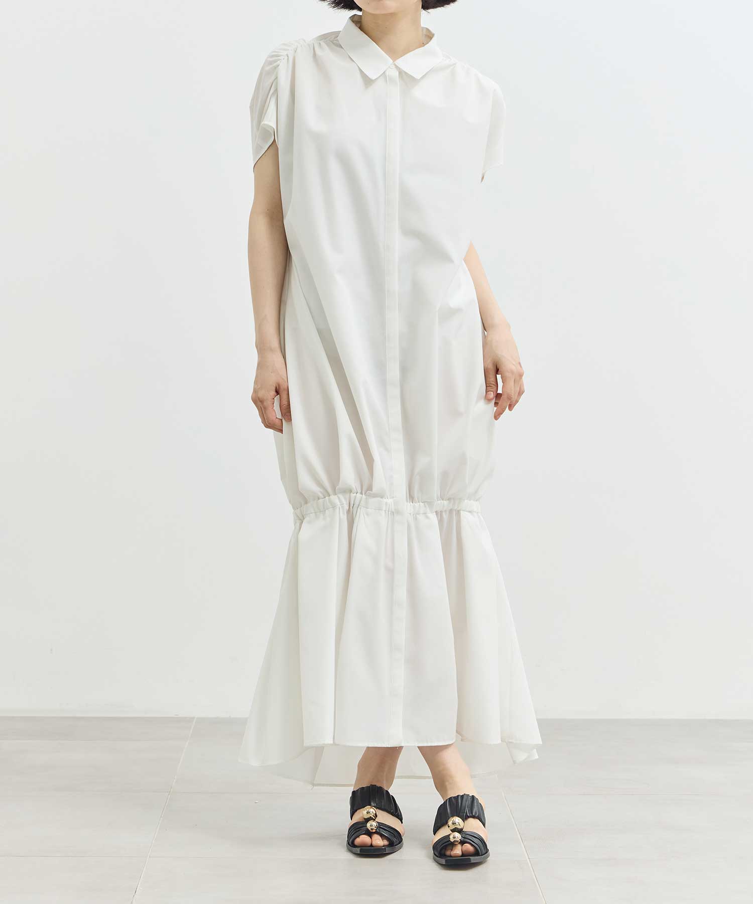 Cool Touch Harf Sleeve Shirts One-Piece