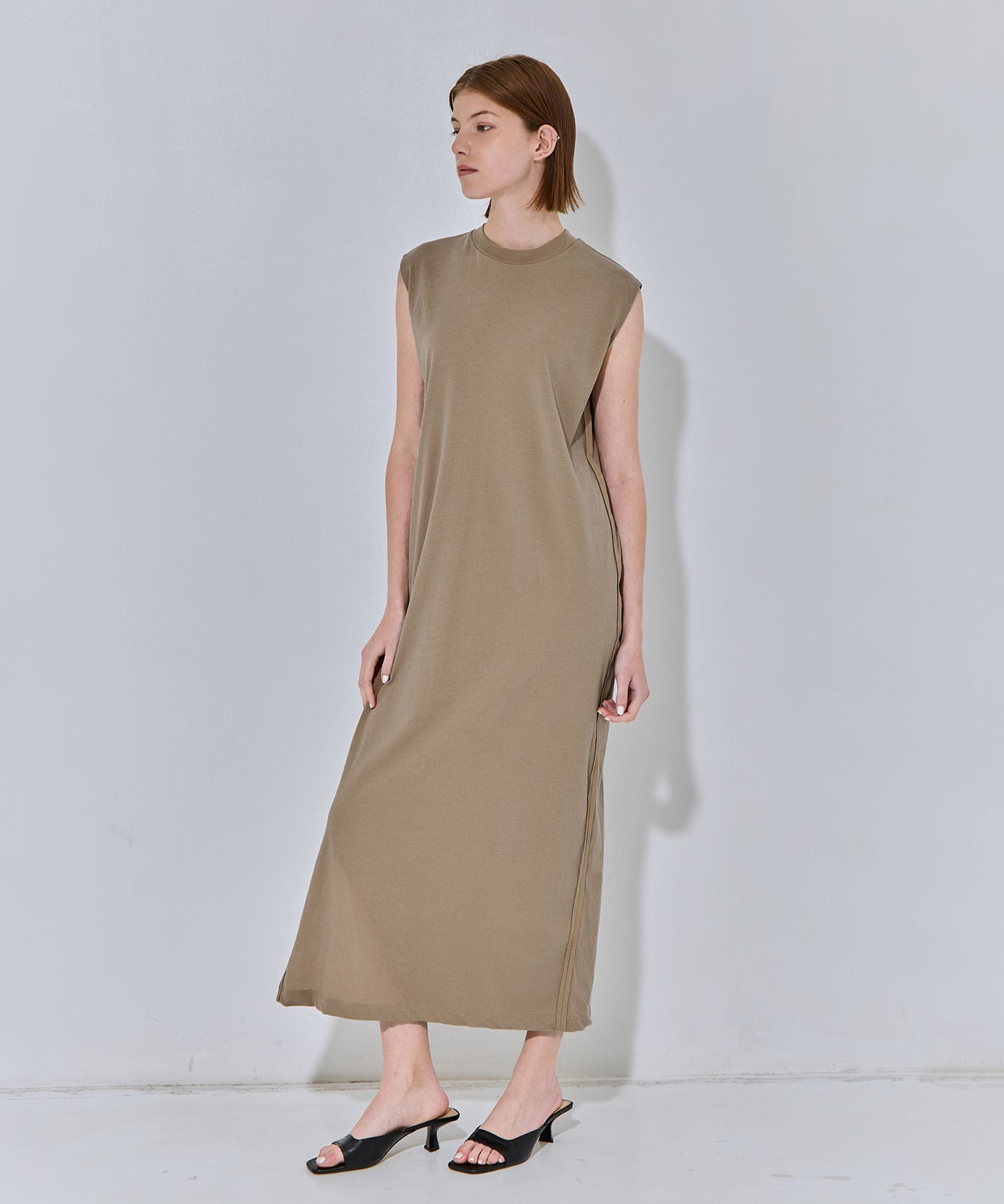 FRESCA NUBUCK TANK TOP DRESS