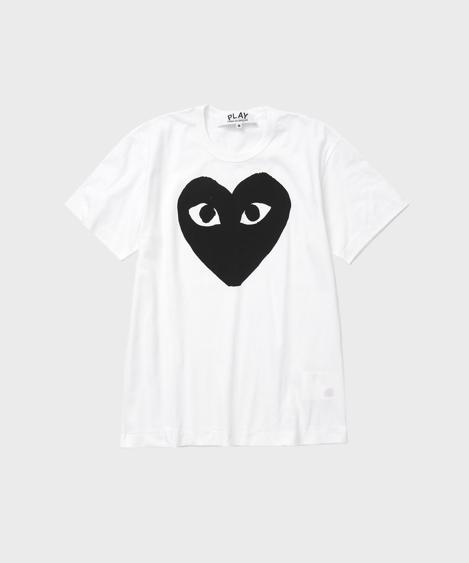 T-SHIRT LOGO PRINT BLACK HEART