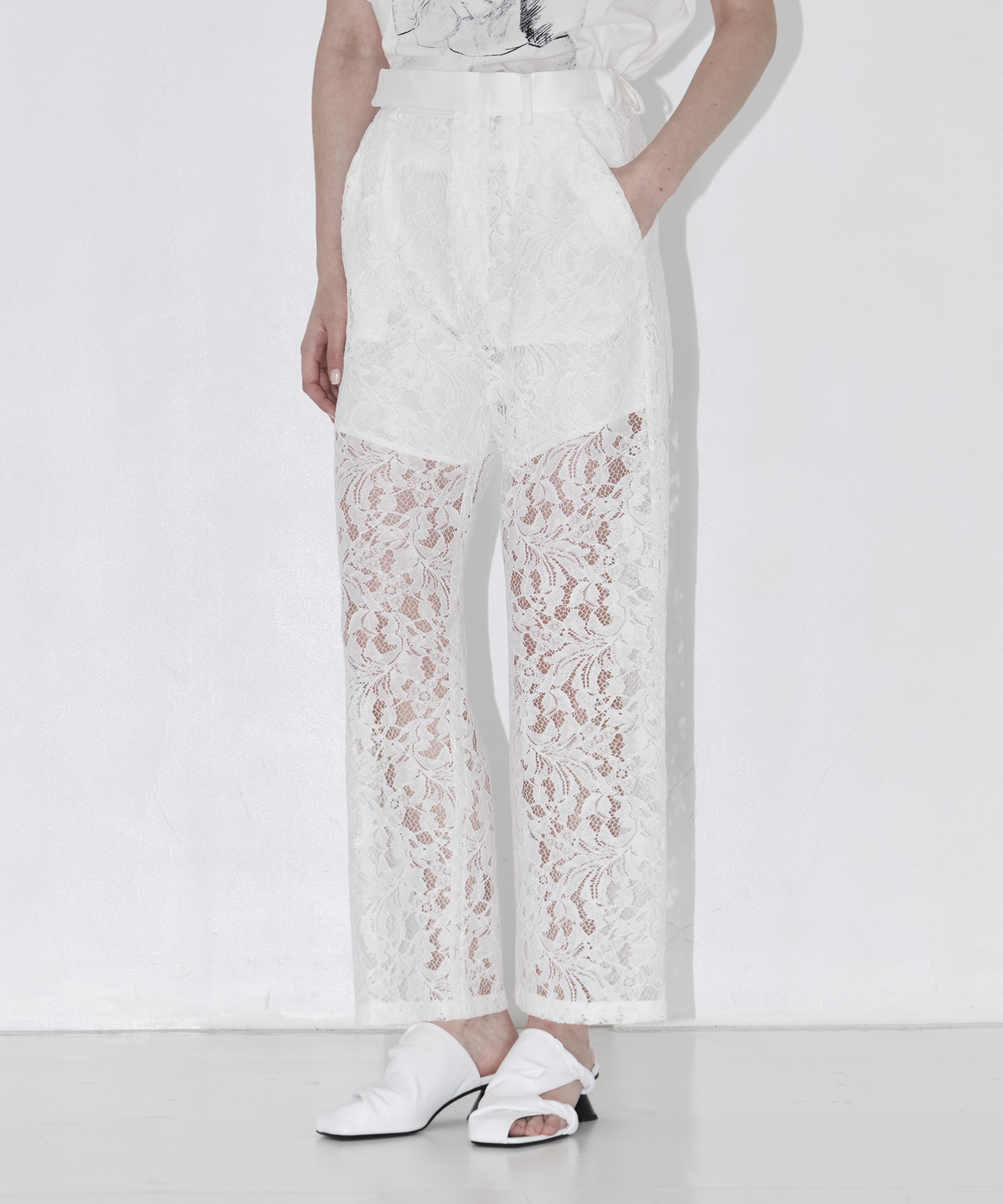 2 piece Lace Pants