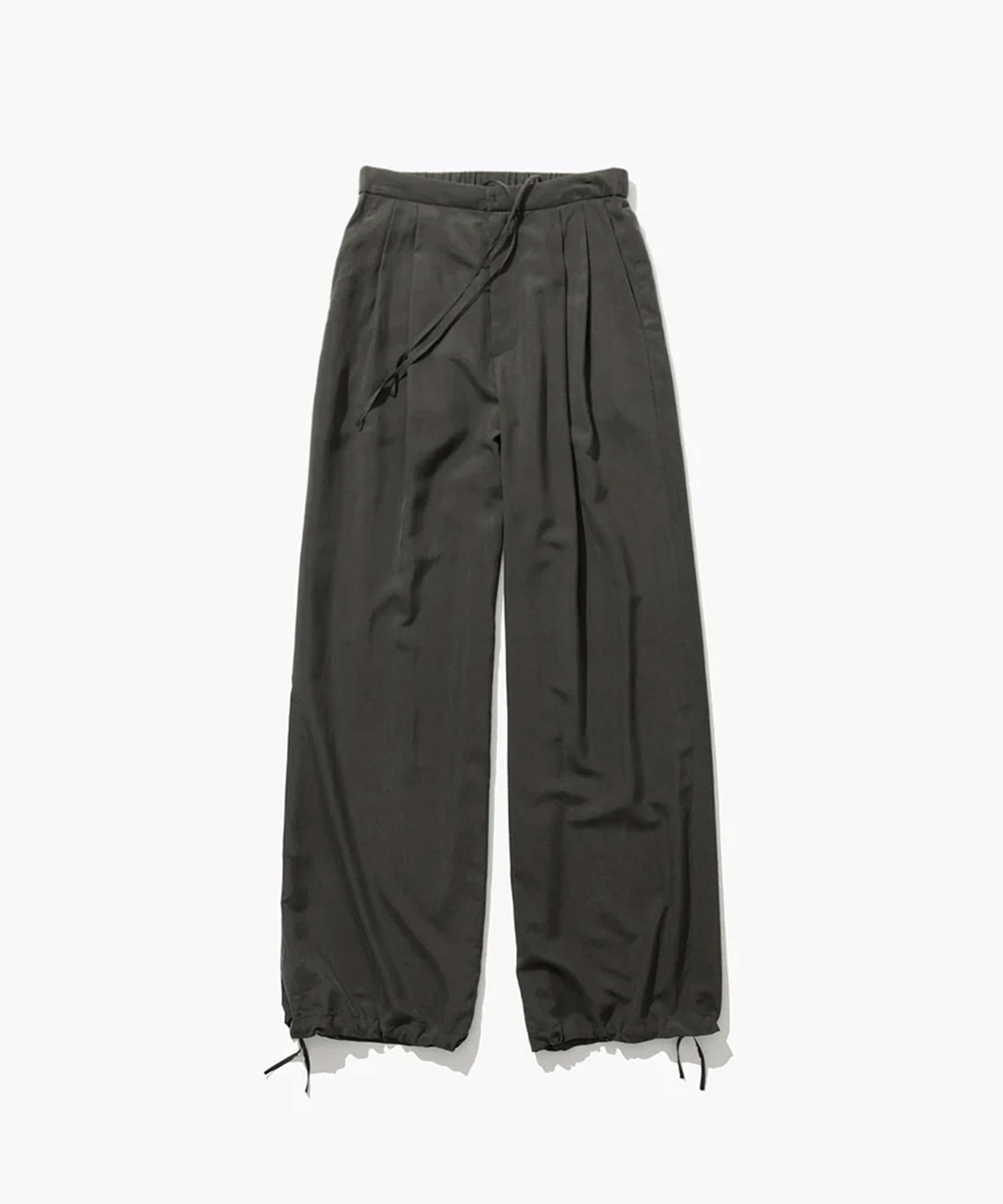 SILK SUEDE WIDE EASY PANTS