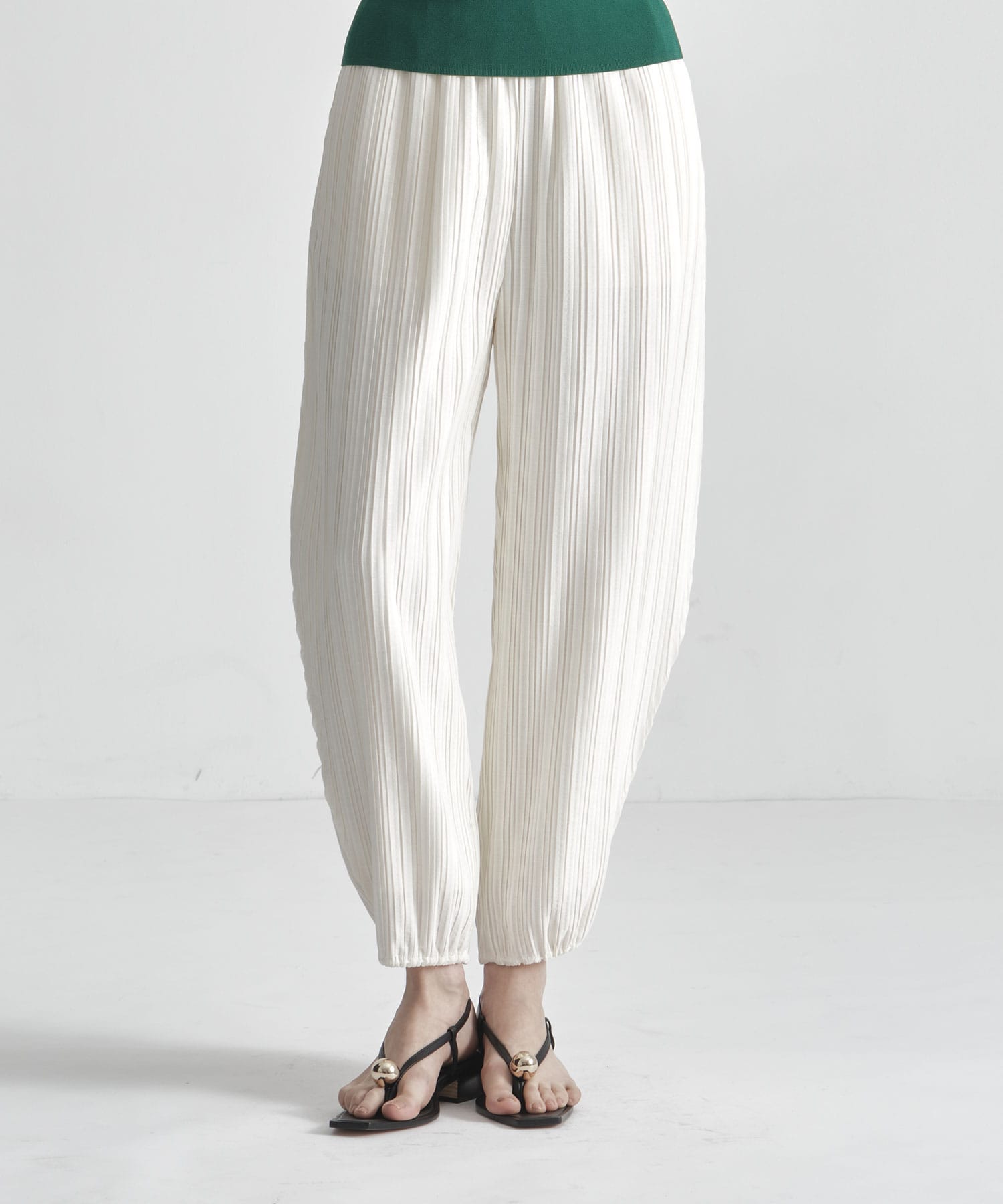 pleats easy pants