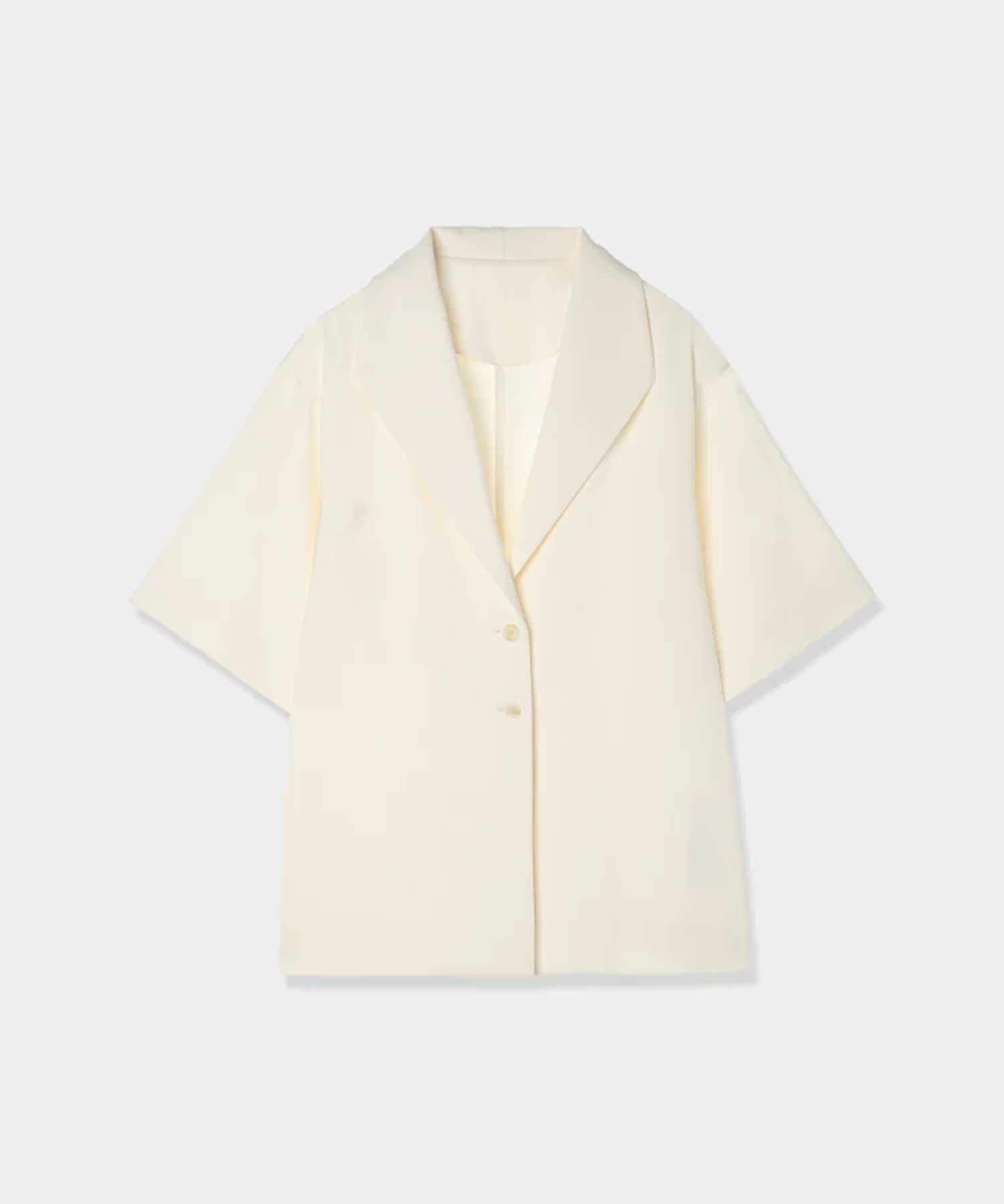 double satin half jacket