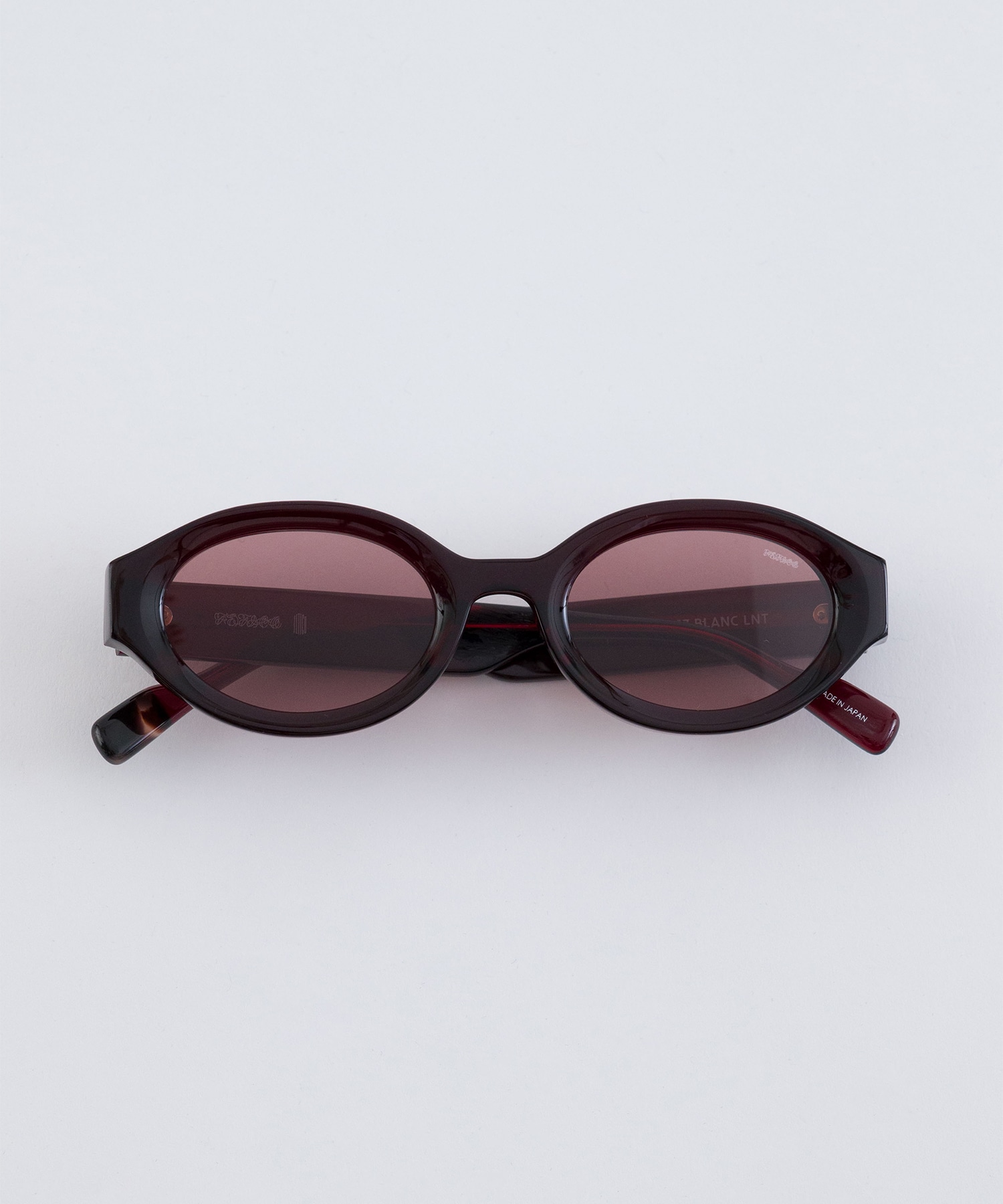 × BLANC OVAL TELEVISION-CUT SUNGLASSES