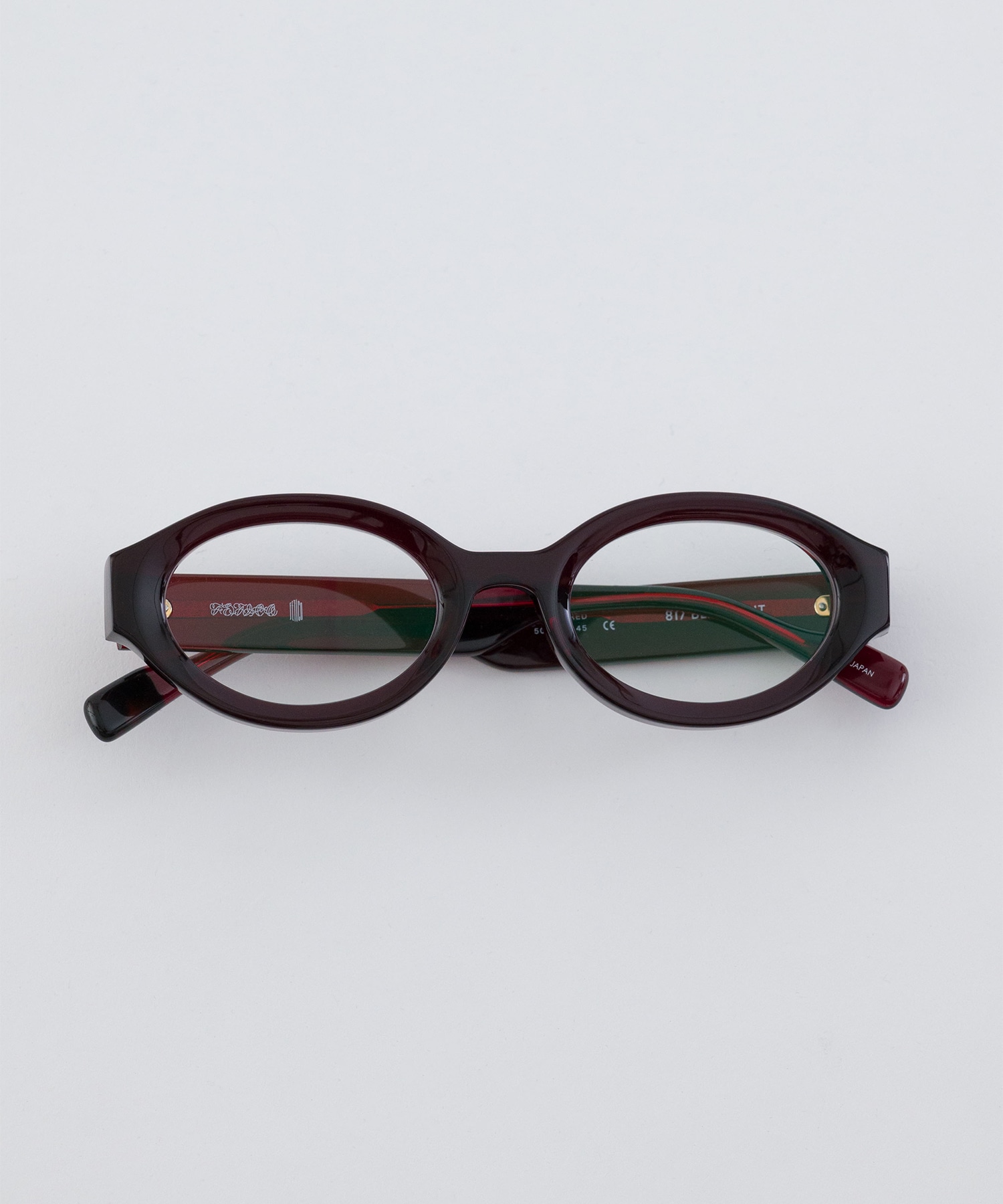 × BLANC OVAL TELEVISION-CUT GLASSES