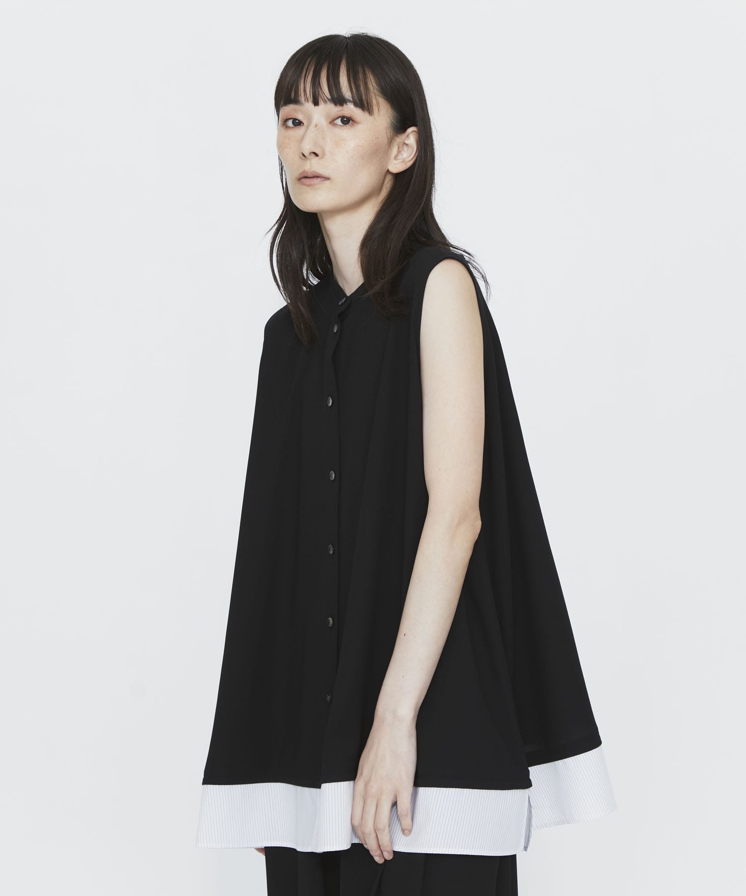 LAYERED A-LINE TANK-TOPS