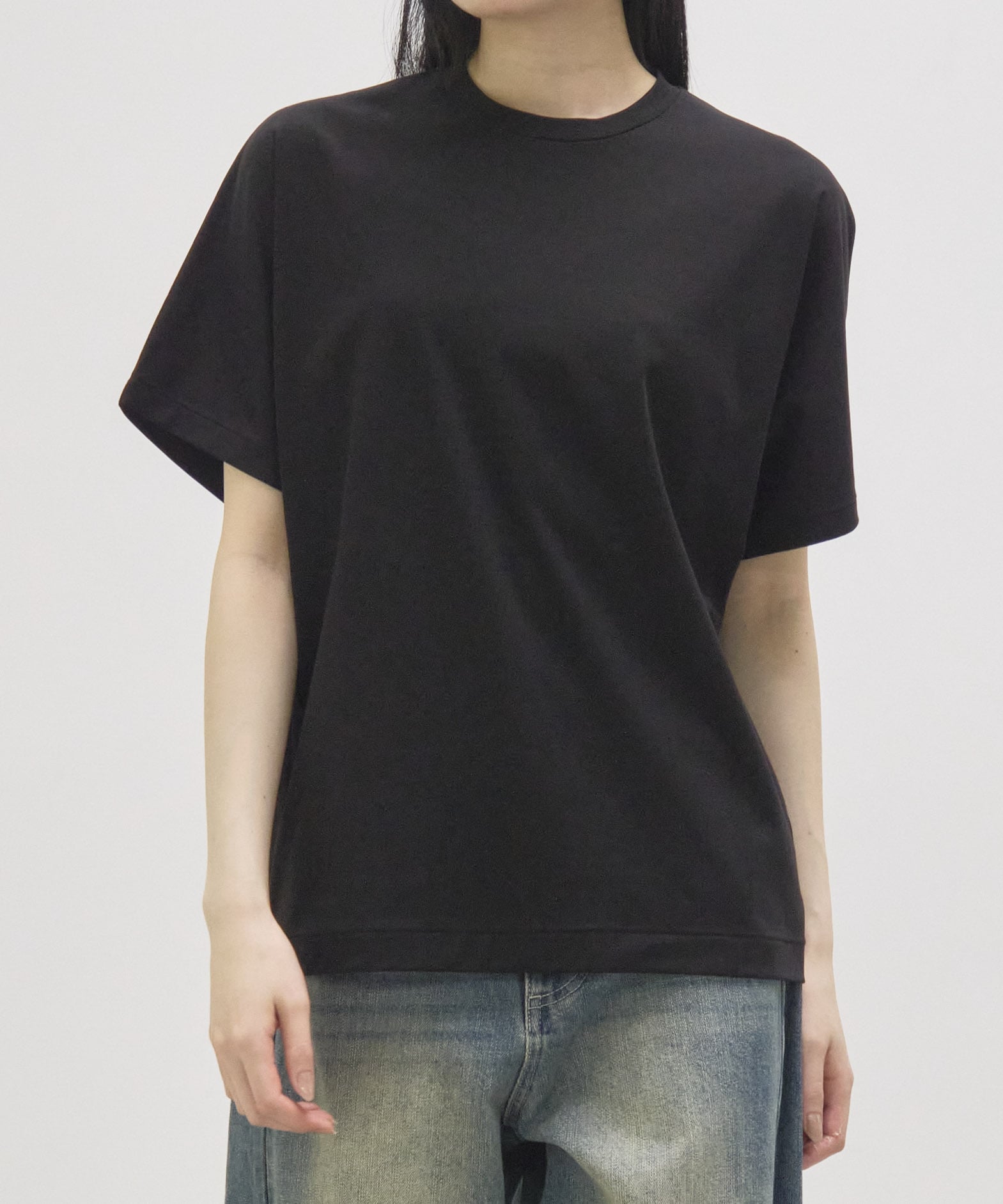 Crew Neck Dolman Sleeve T