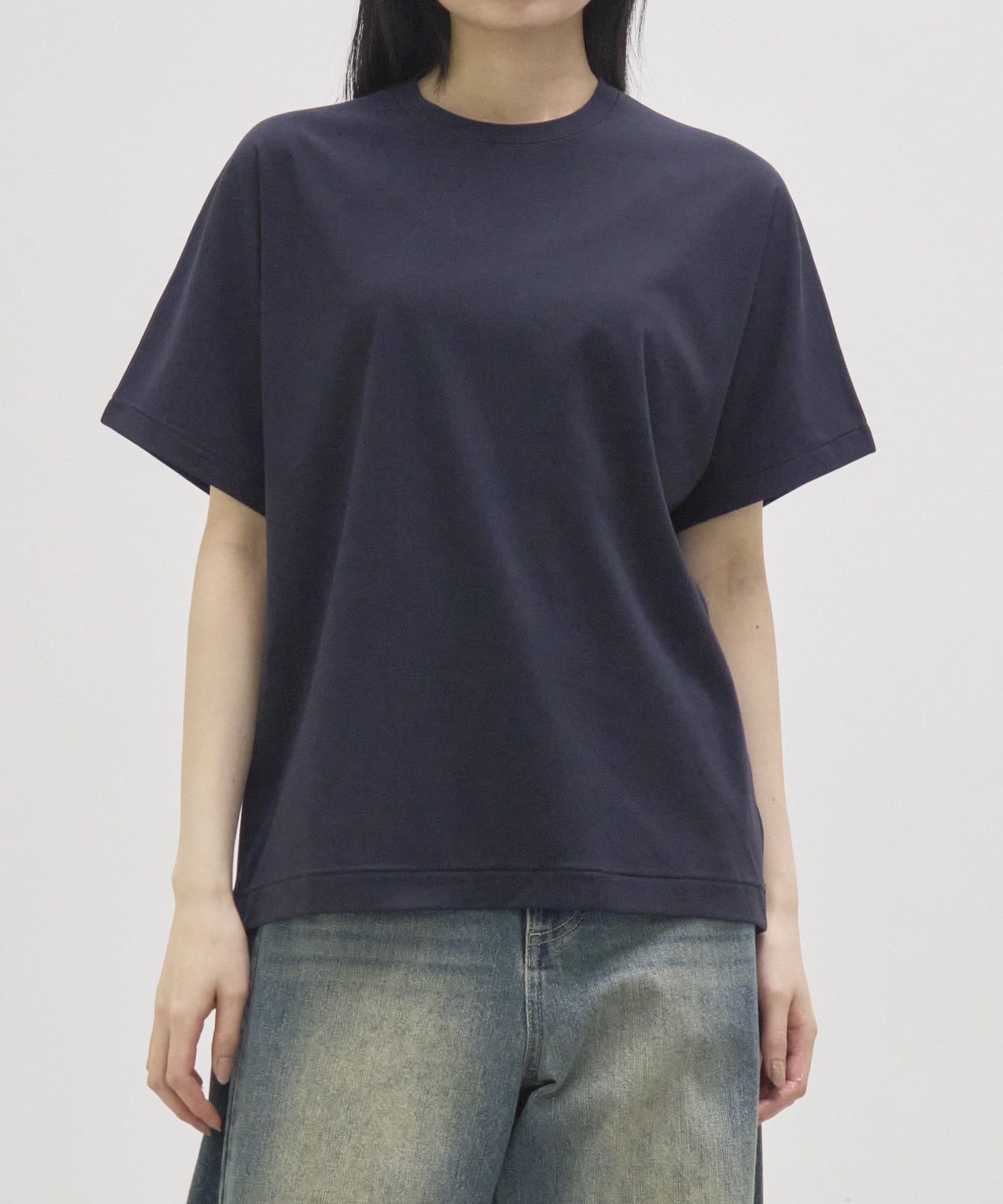 Crew Neck Dolman Sleeve T