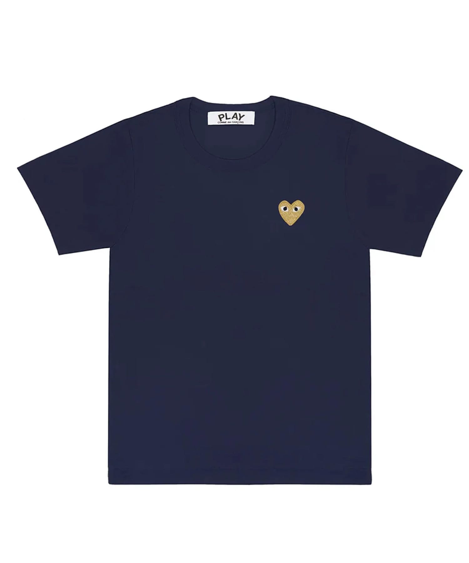 T-SHIRT GOLD EMBLEM GOLD HEART