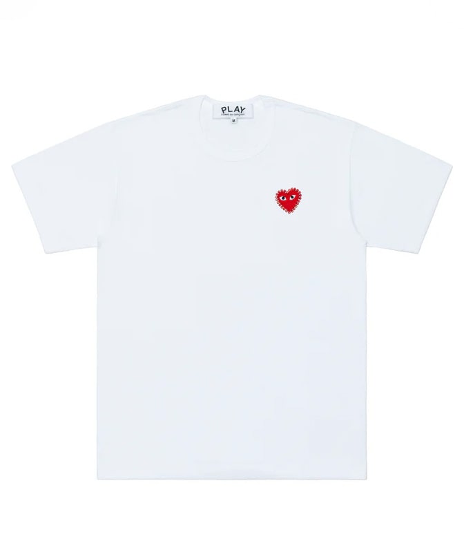 T-SHIRT RHINESTONE EMBLEM RHINESTONE HEART