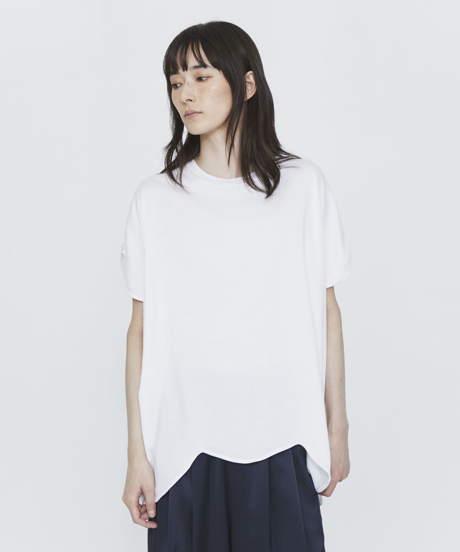 SCALLOP WIDE T-SHIRT
