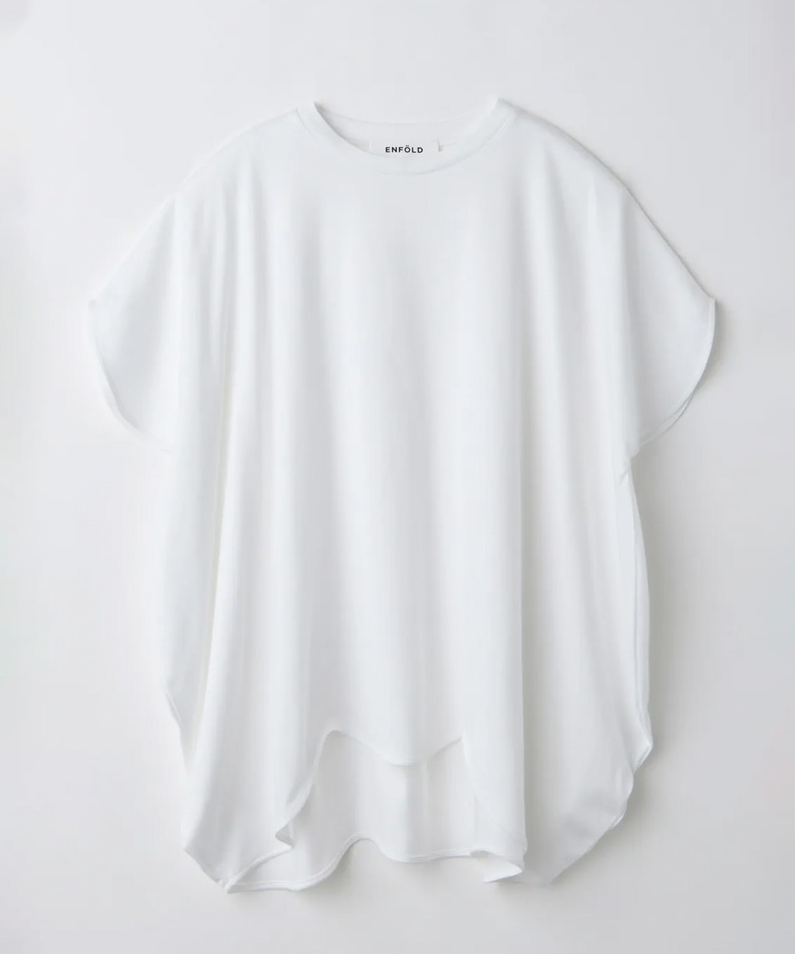SCALLOP WIDE T-SHIRT