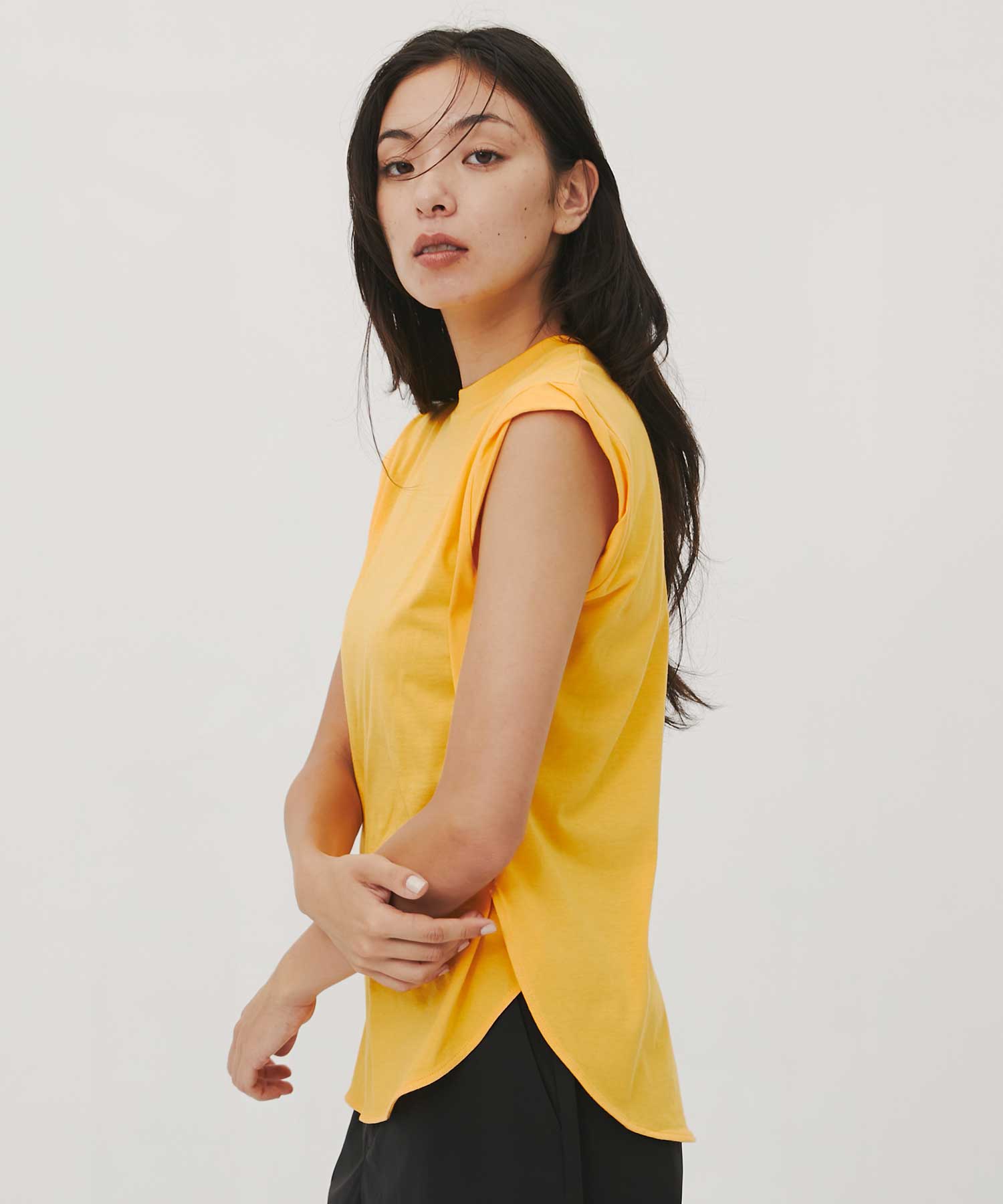 round-hem tank top