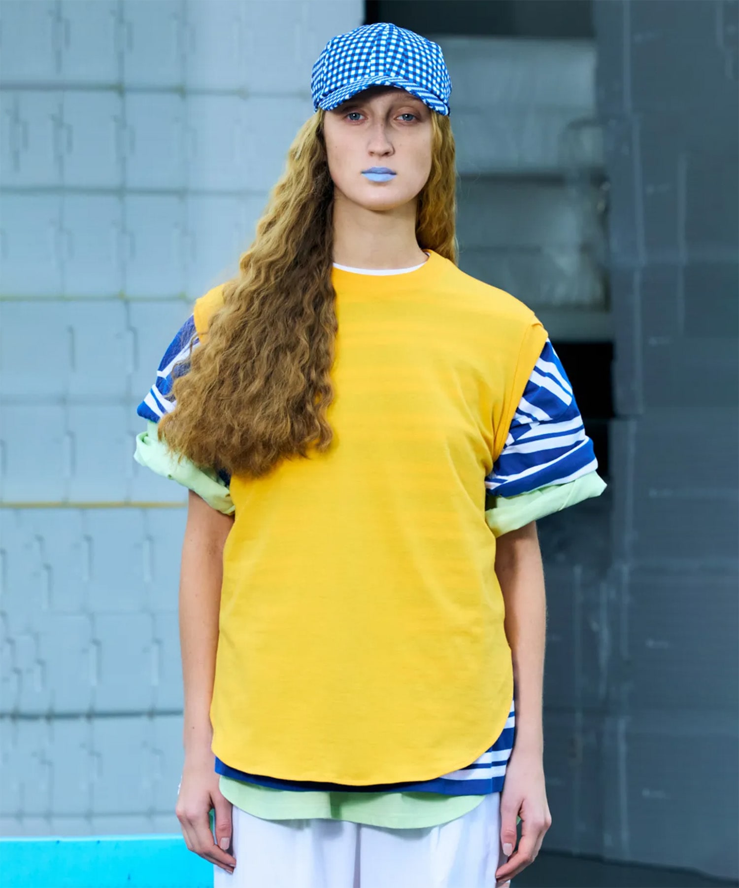 ソフト天竺2 Round hem T/T