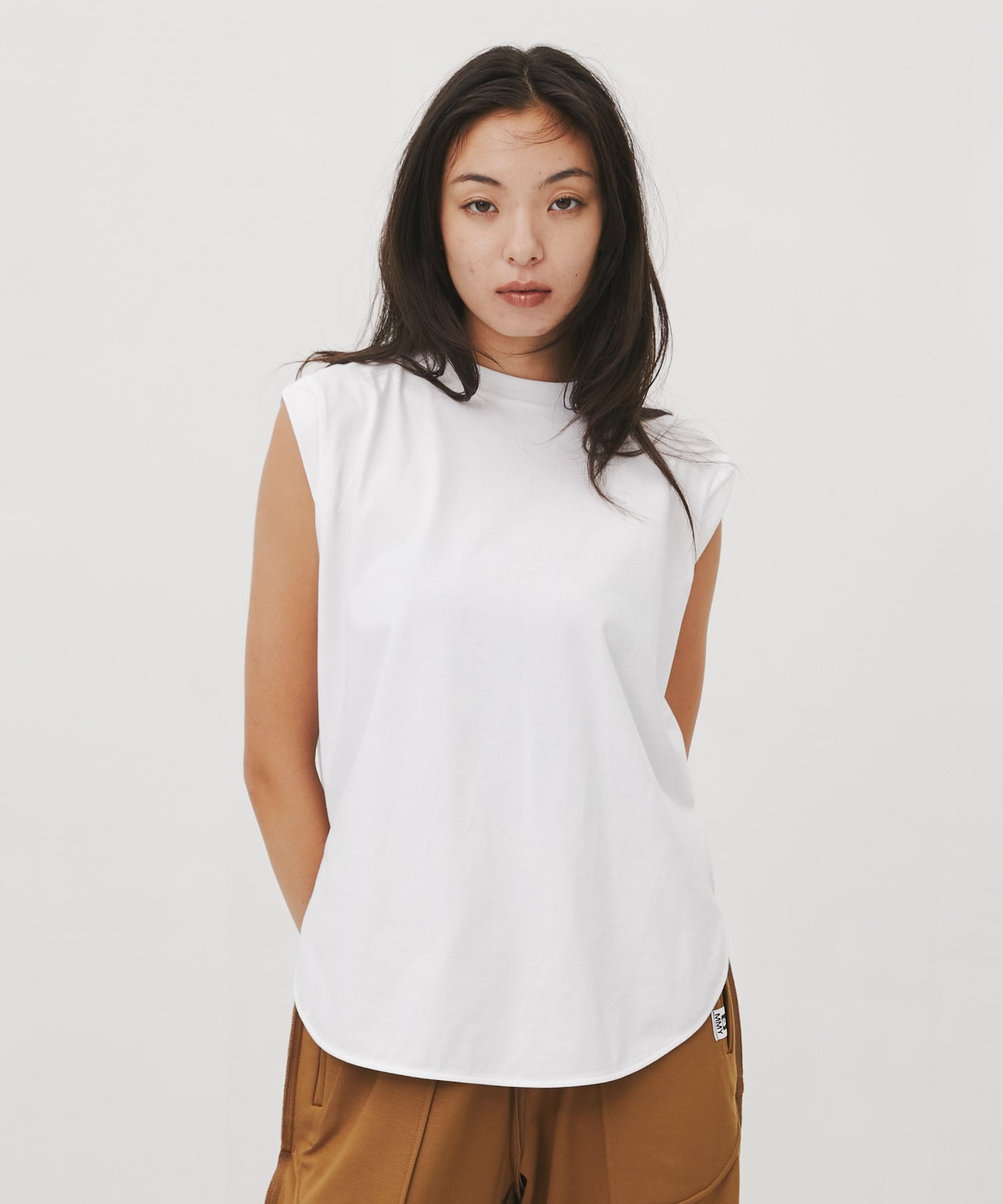 ハイゲージソフト天竺2 Round hem T/T