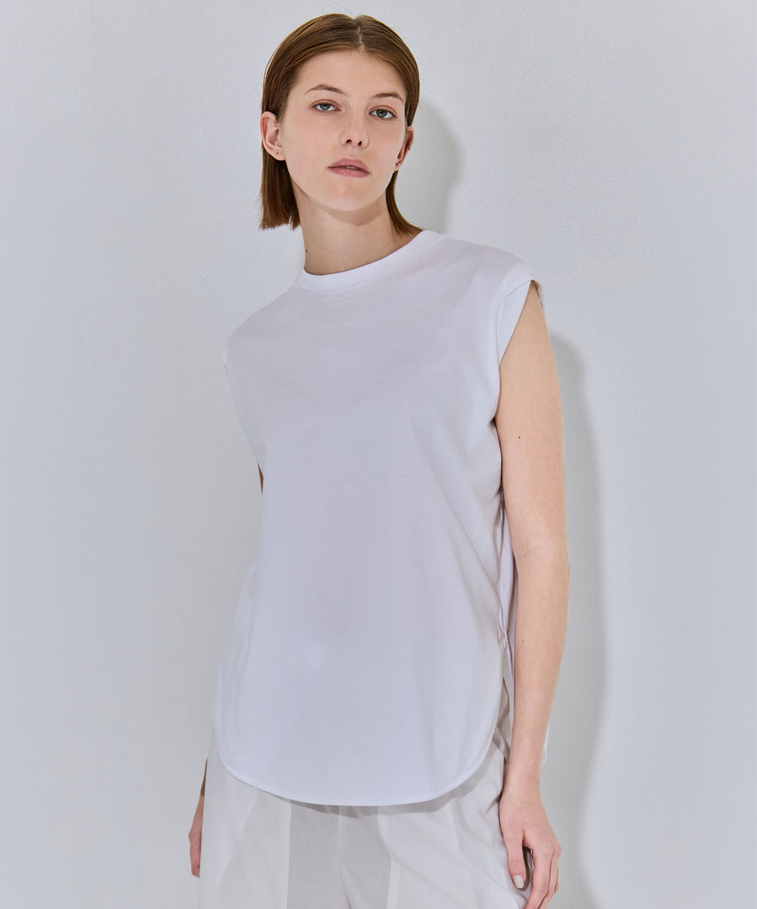 round-hem tank top