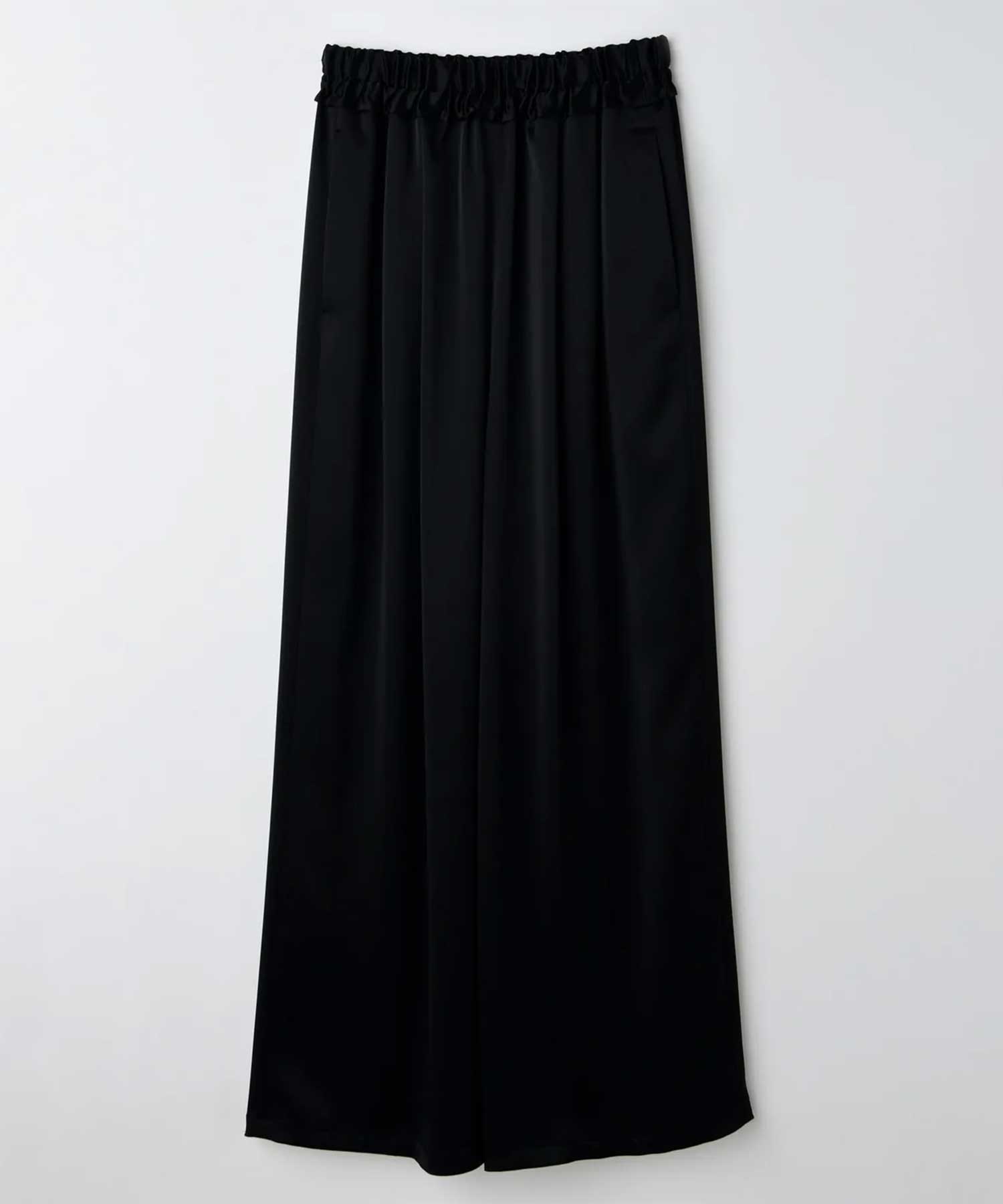 GATHER WIDE-TROUSERS