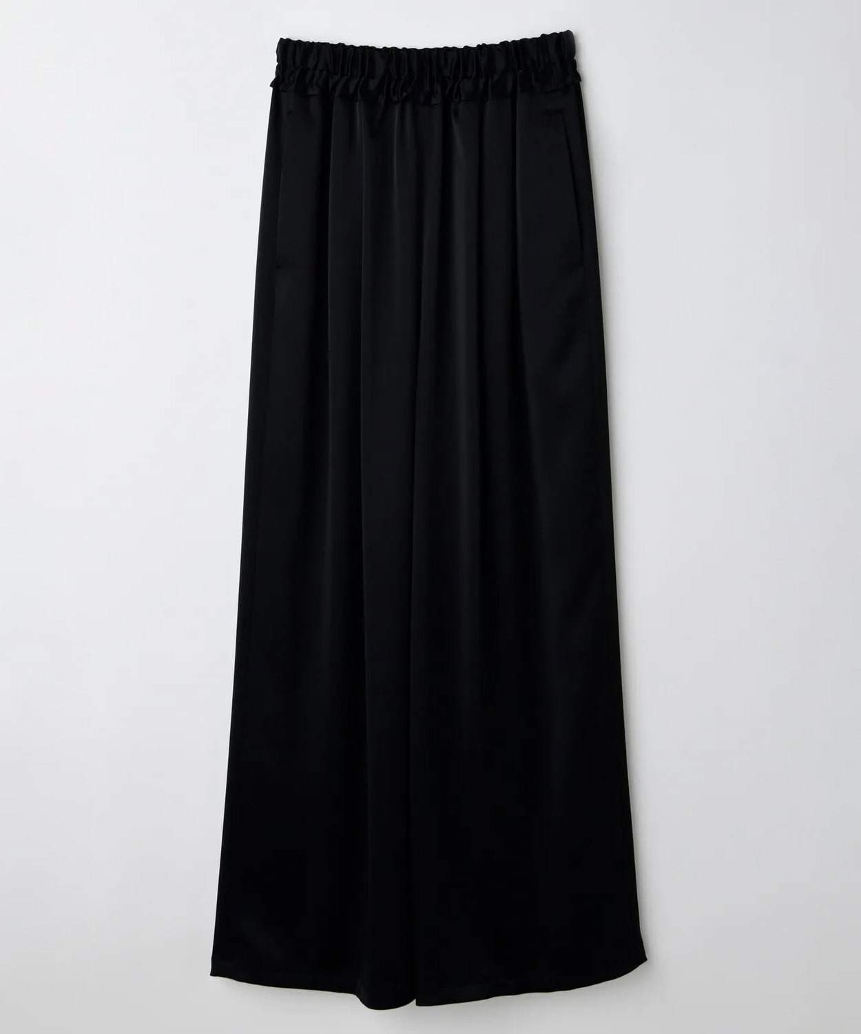 GATHER WIDE-TROUSERS