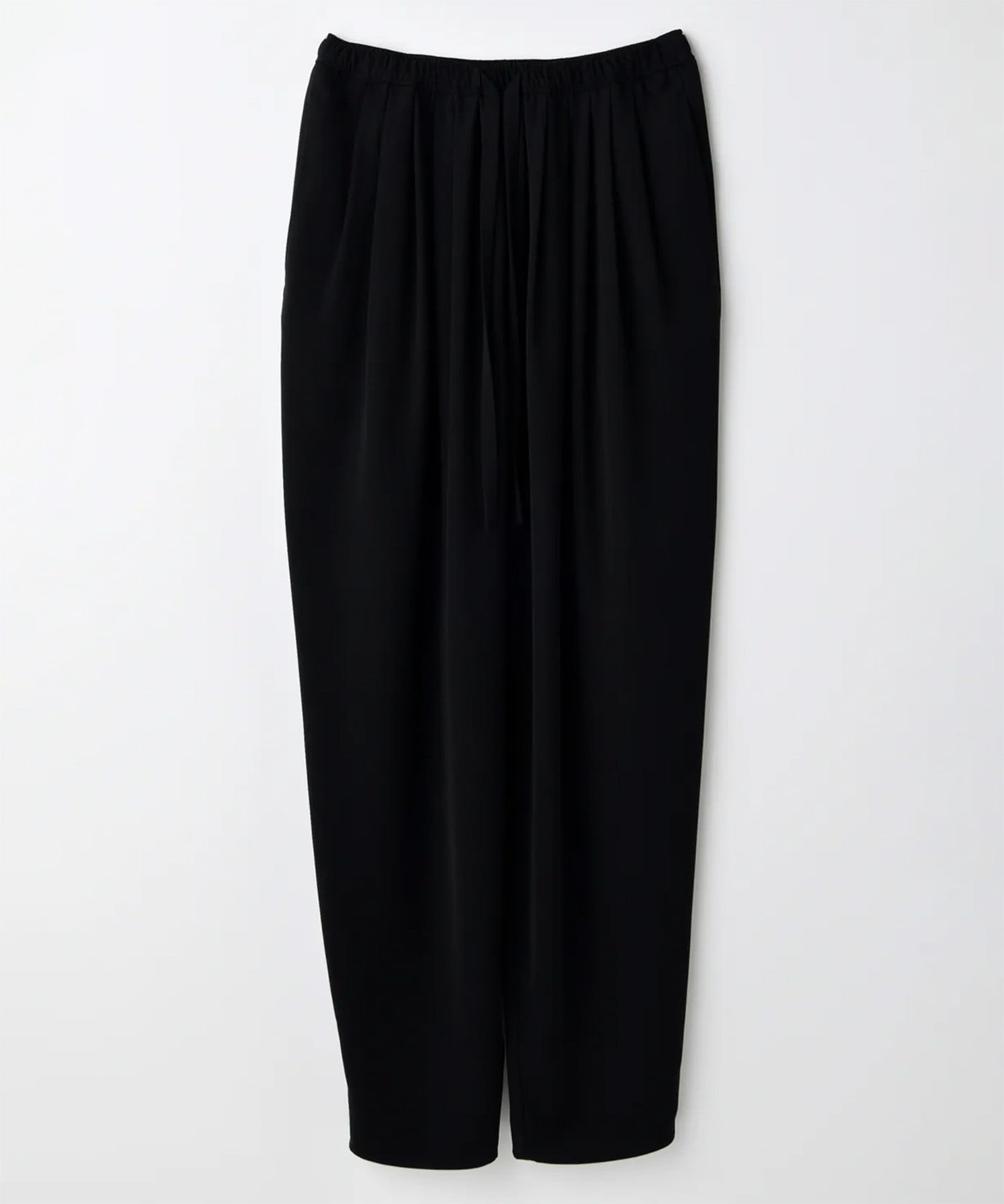 MANY-TUCK COCOON-PANTS
