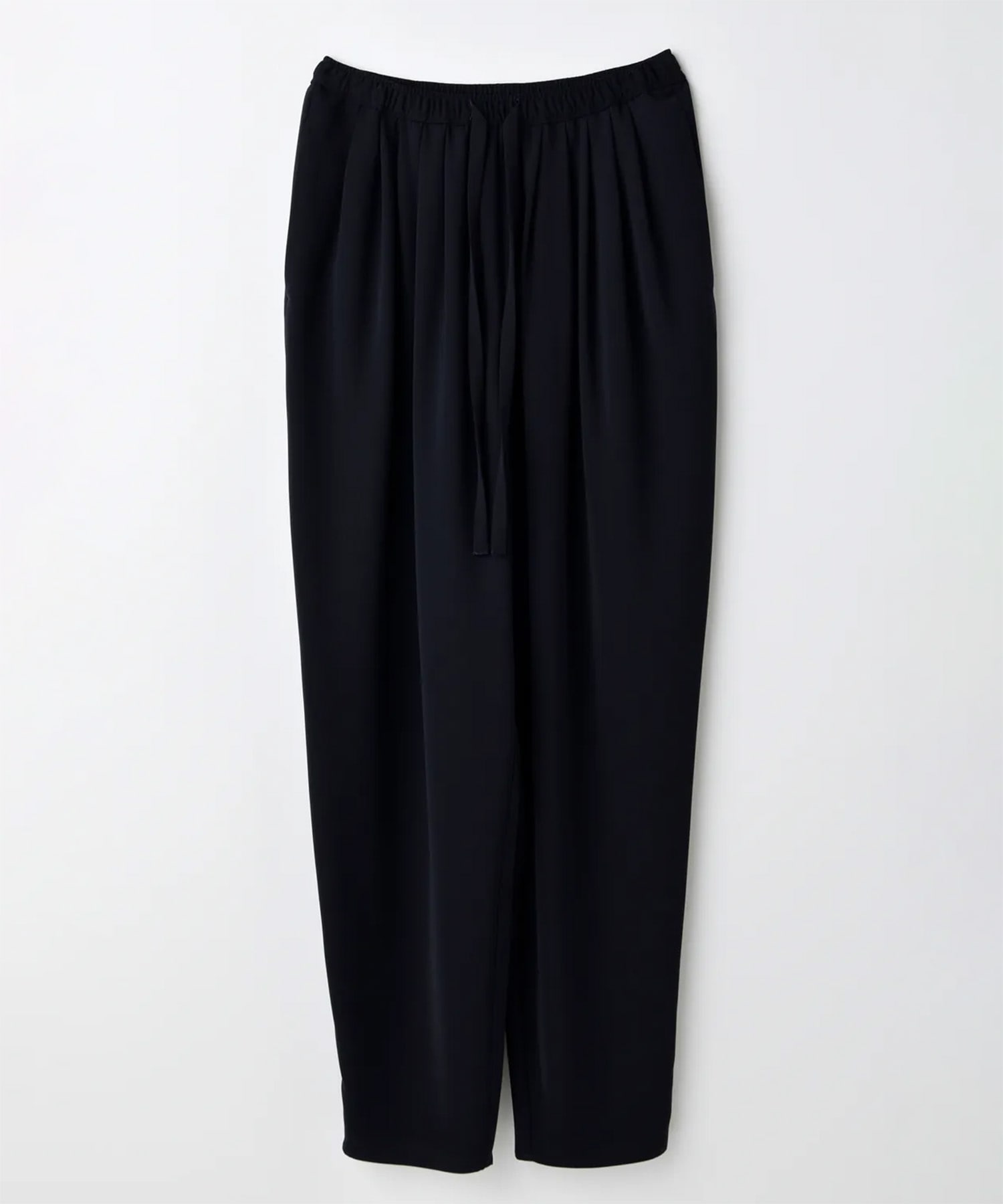 MANY-TUCK COCOON-PANTS