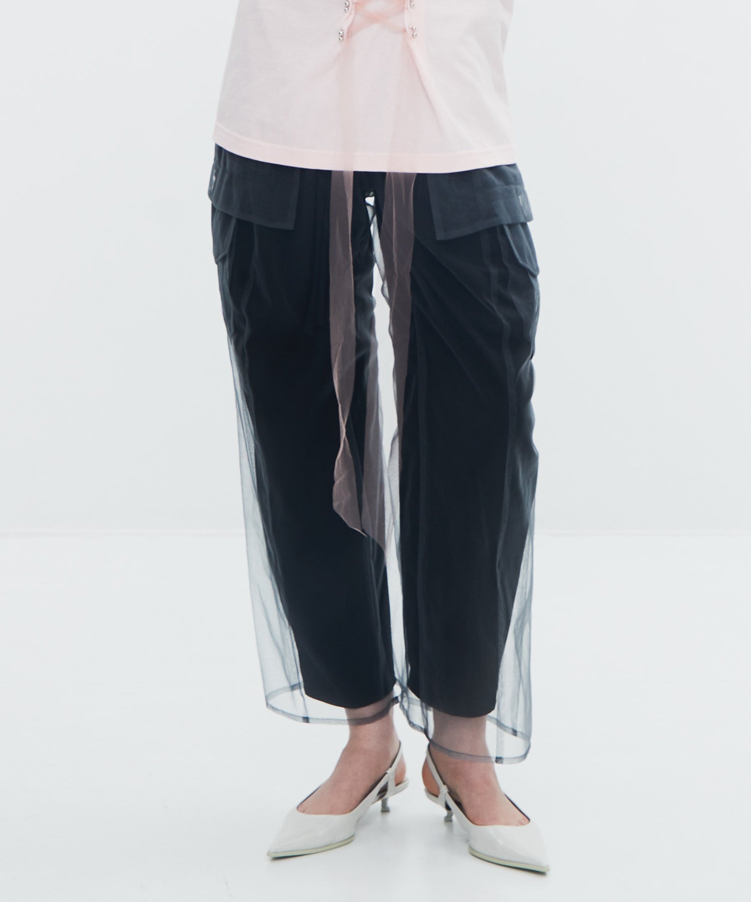 CP-25182　Tulle Pants