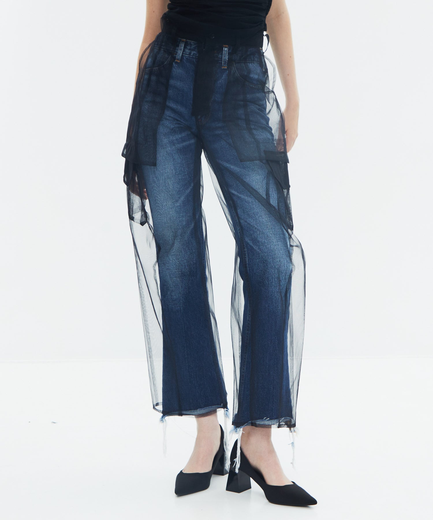 CP-25182　Tulle Pants