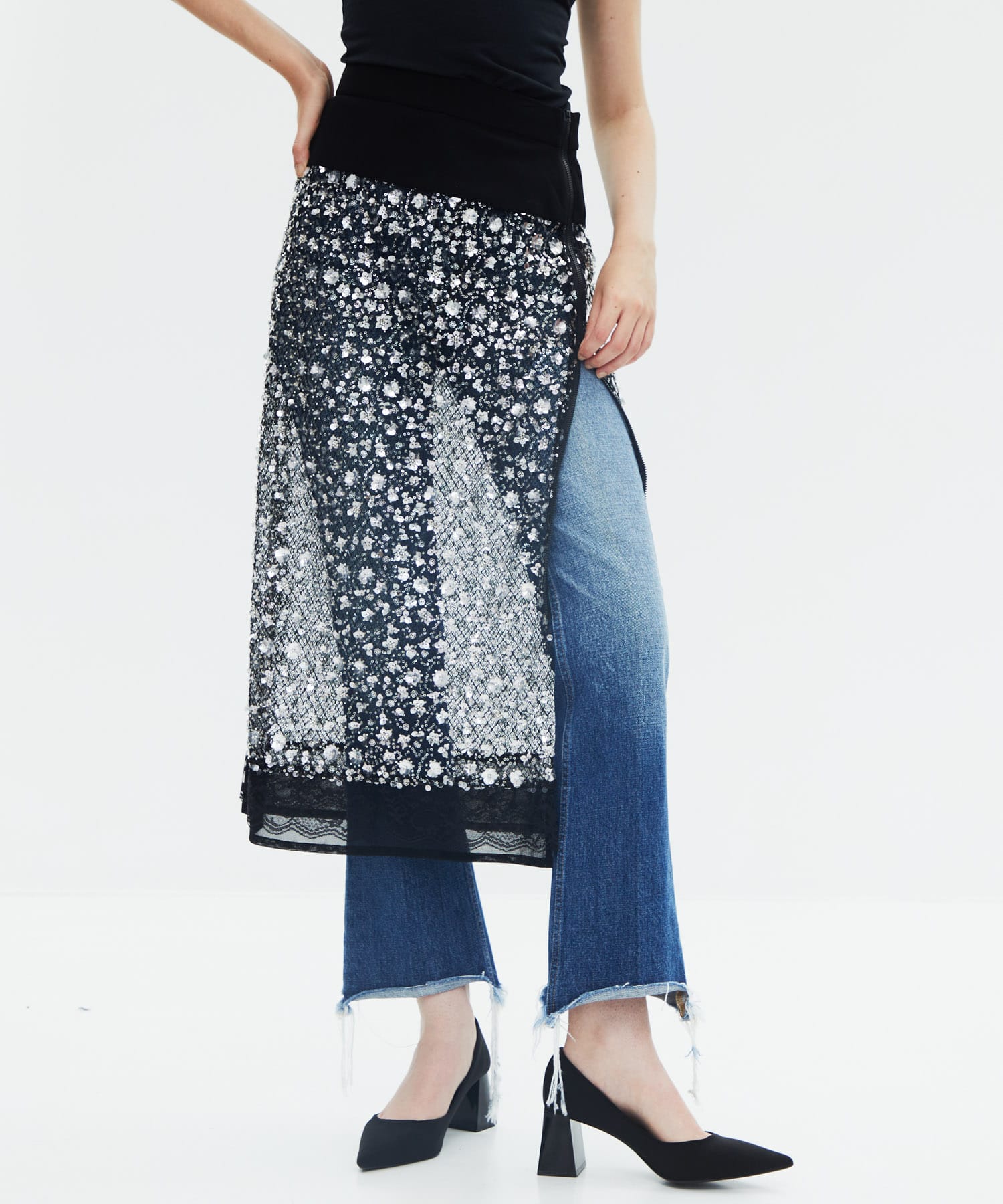 CB-25179　Lame Skirt