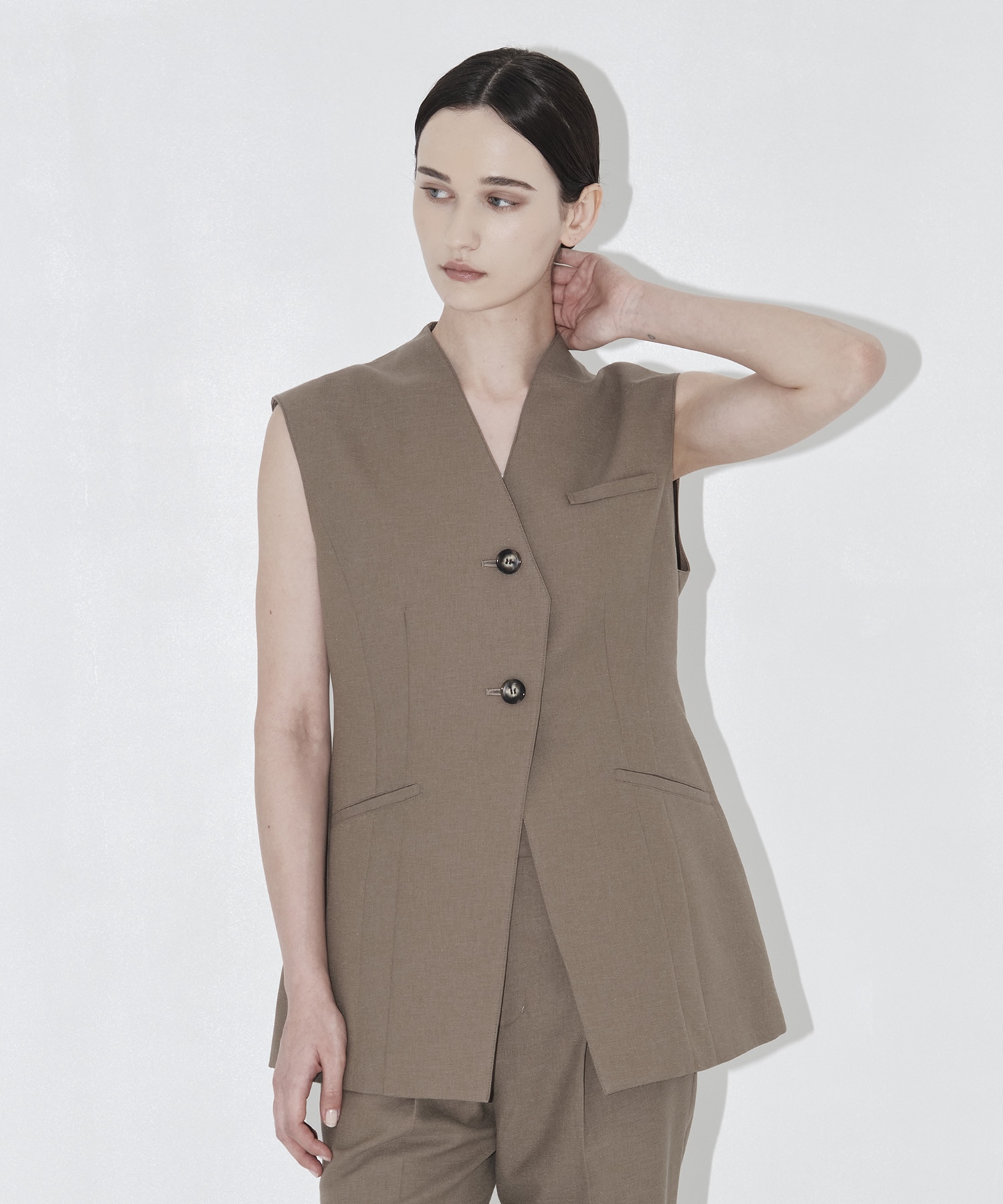 EX.V Neck Gilet