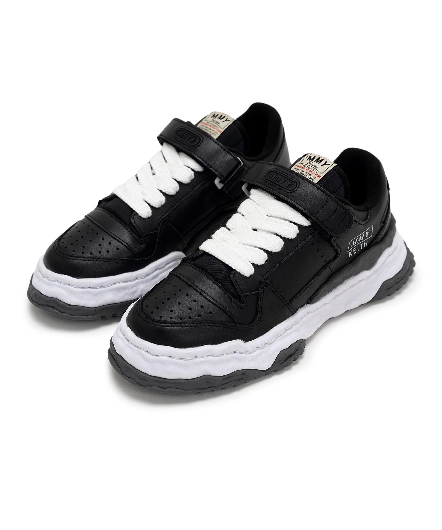 KEITH Low original sole leather low-top sneakers