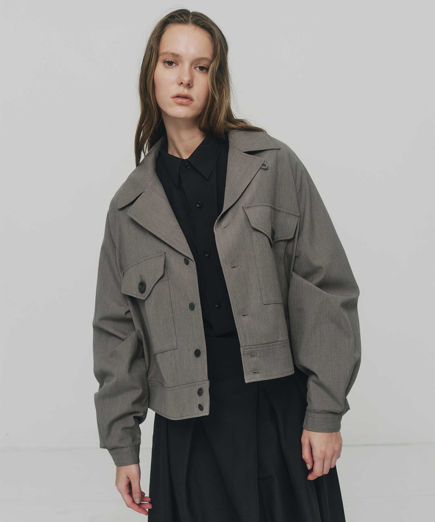 RERACS A-LINE CPO BLOUSE