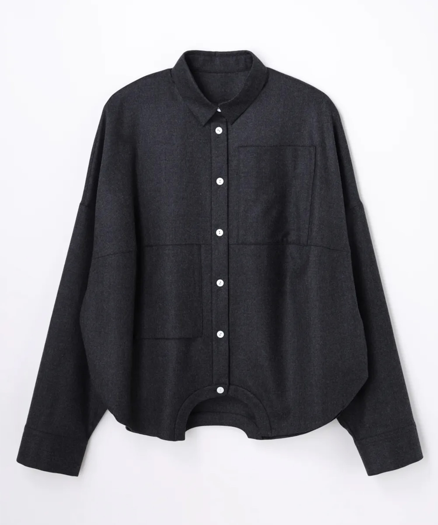 SYMMETRY CROPPED SHIRT