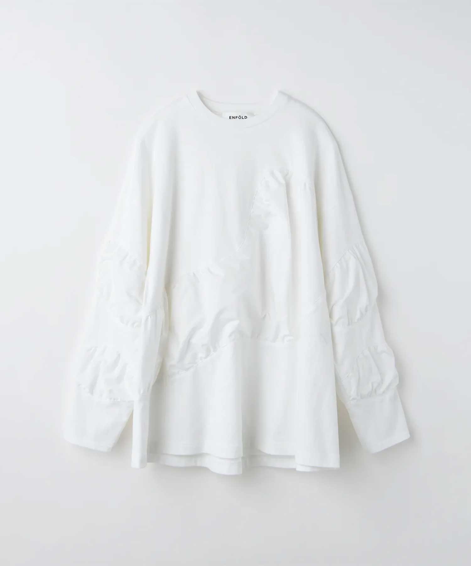 PUFF-VOLUME LONG-SLEEVE-T-SHIRT