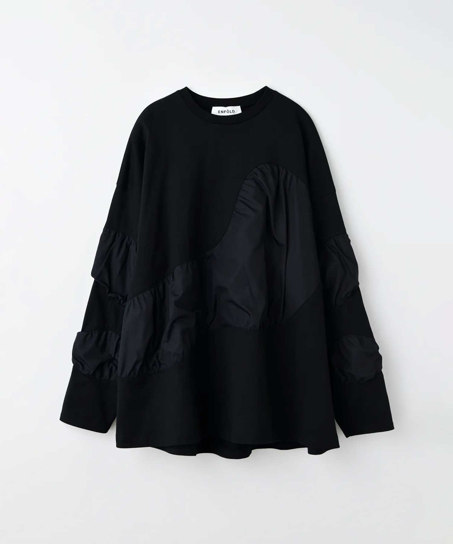 PUFF-VOLUME LONG-SLEEVE-T-SHIRT