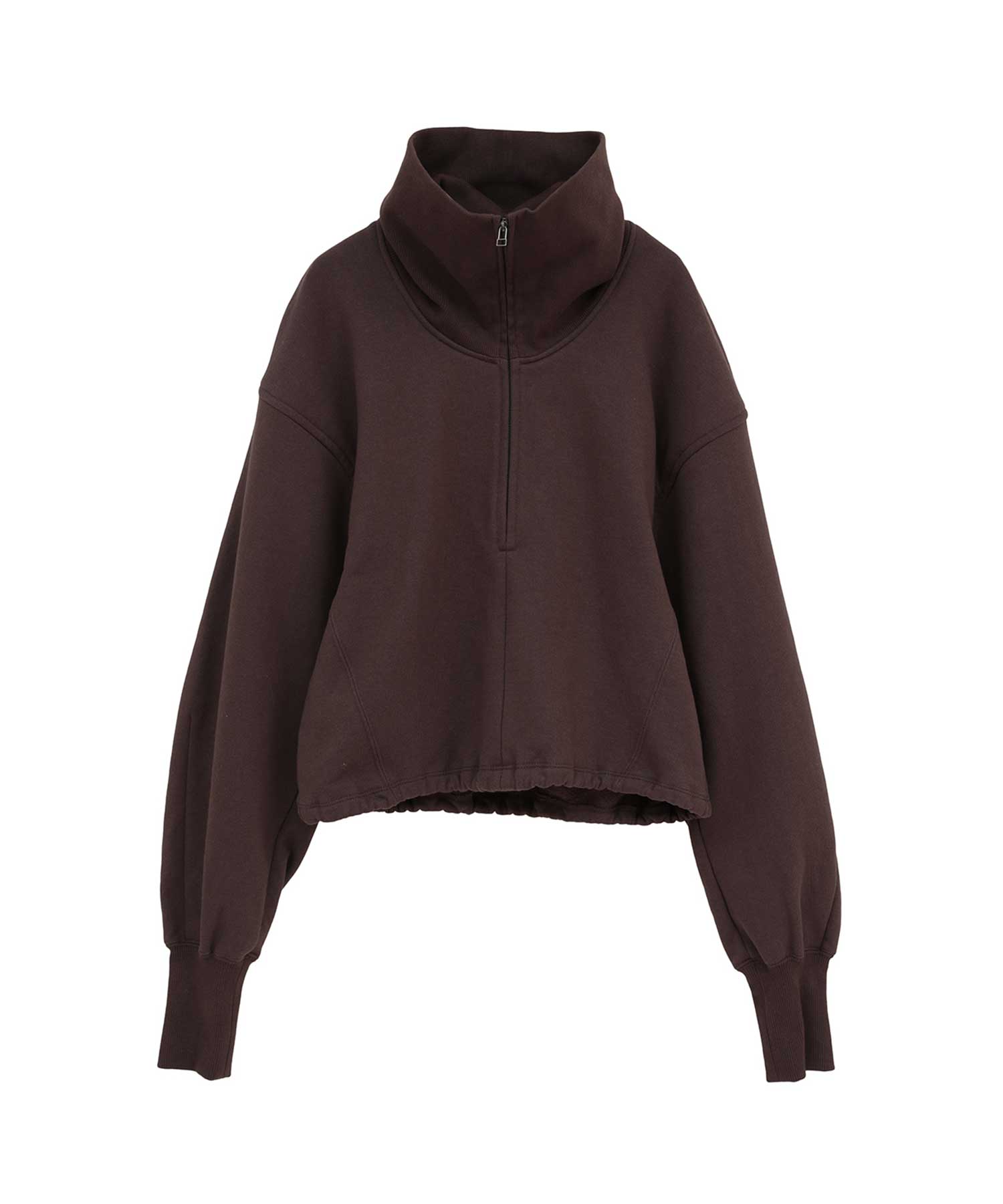 HALF ZIP SHORT TOPS