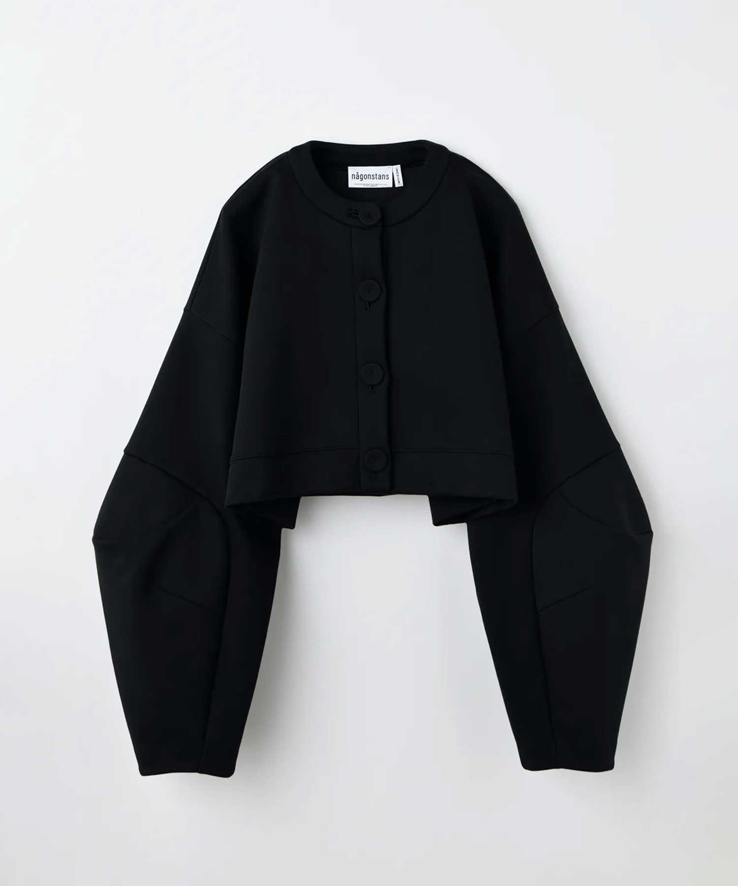 cropped wide cardigan