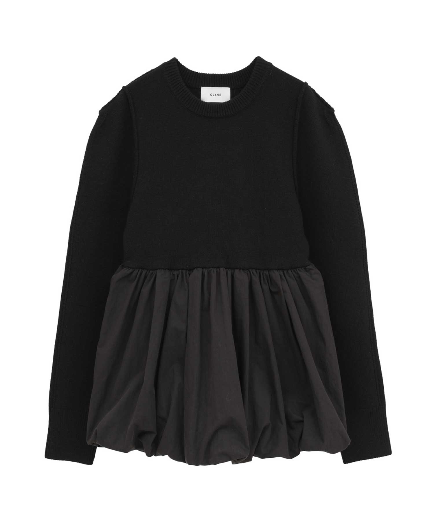 DOCKING POWERSHOULDER KNIT TOPS