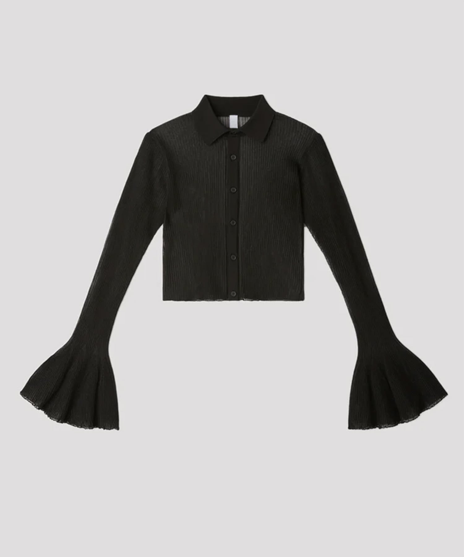HYPHA LUCENT GLITTER SHIRT CARDIGAN