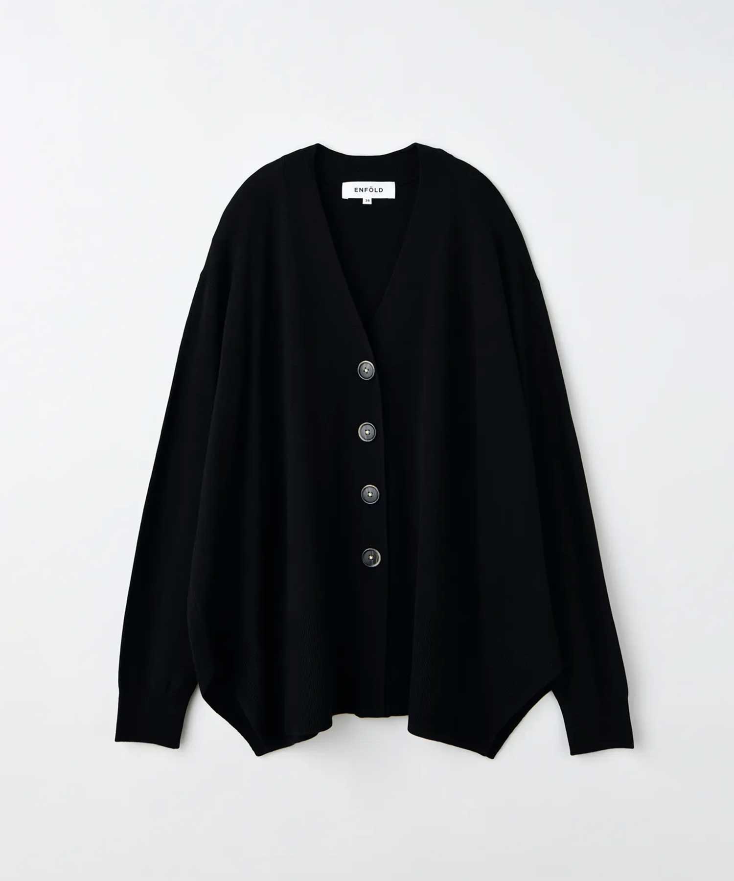 FLARE-SILHOUETTE CARDIGAN