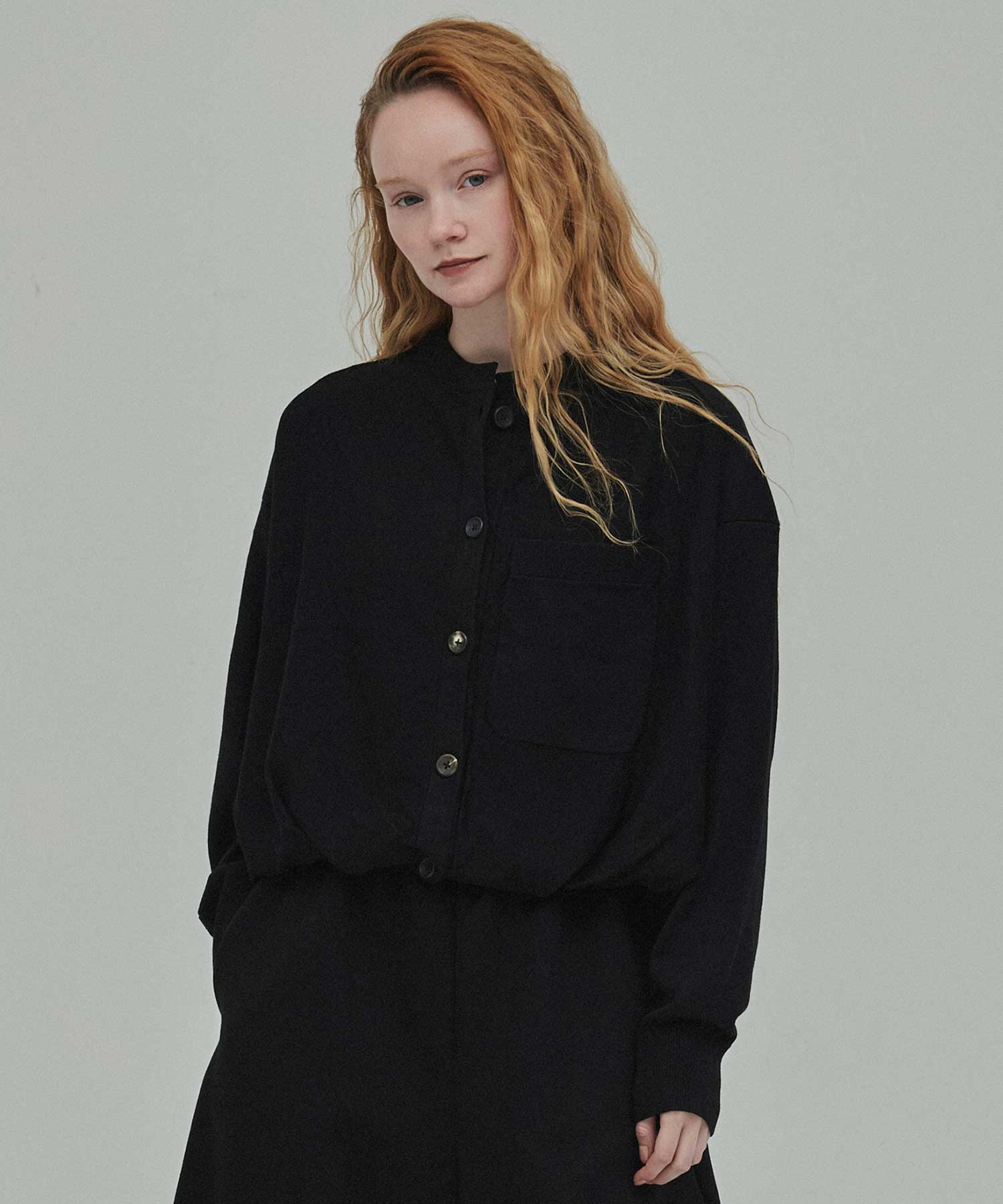 double-front cardigan