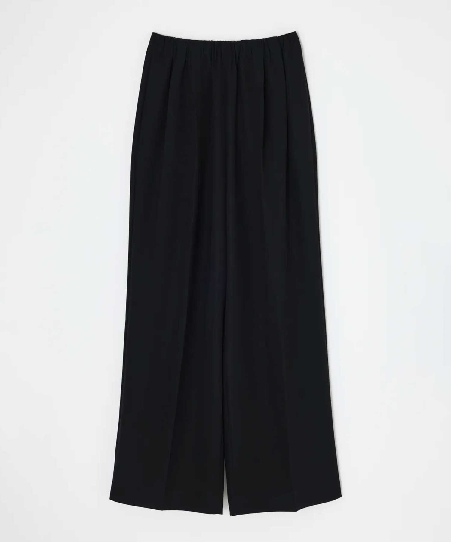 CENTER-PRESS STRIGHT-WIDE-PANTS