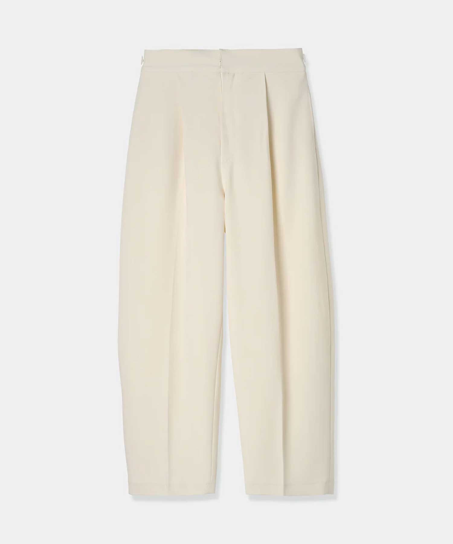 single tuck cocoon pants
