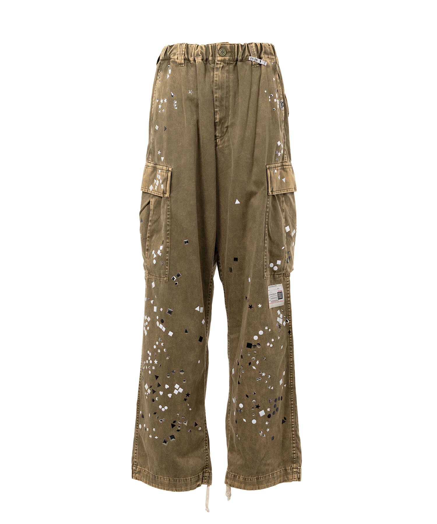 EMBELLISHED MILLITARY PANTS