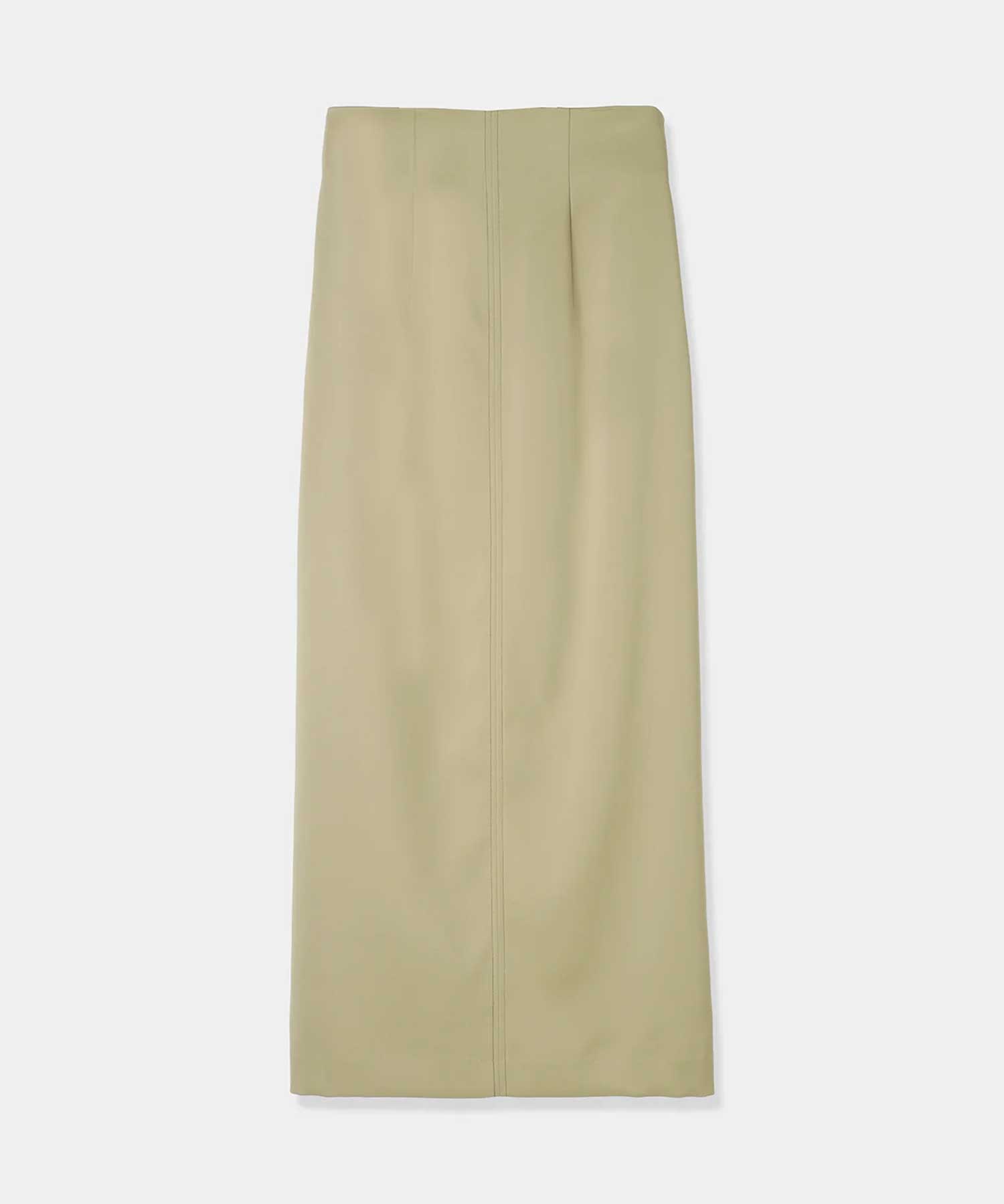 satin pencil skirt