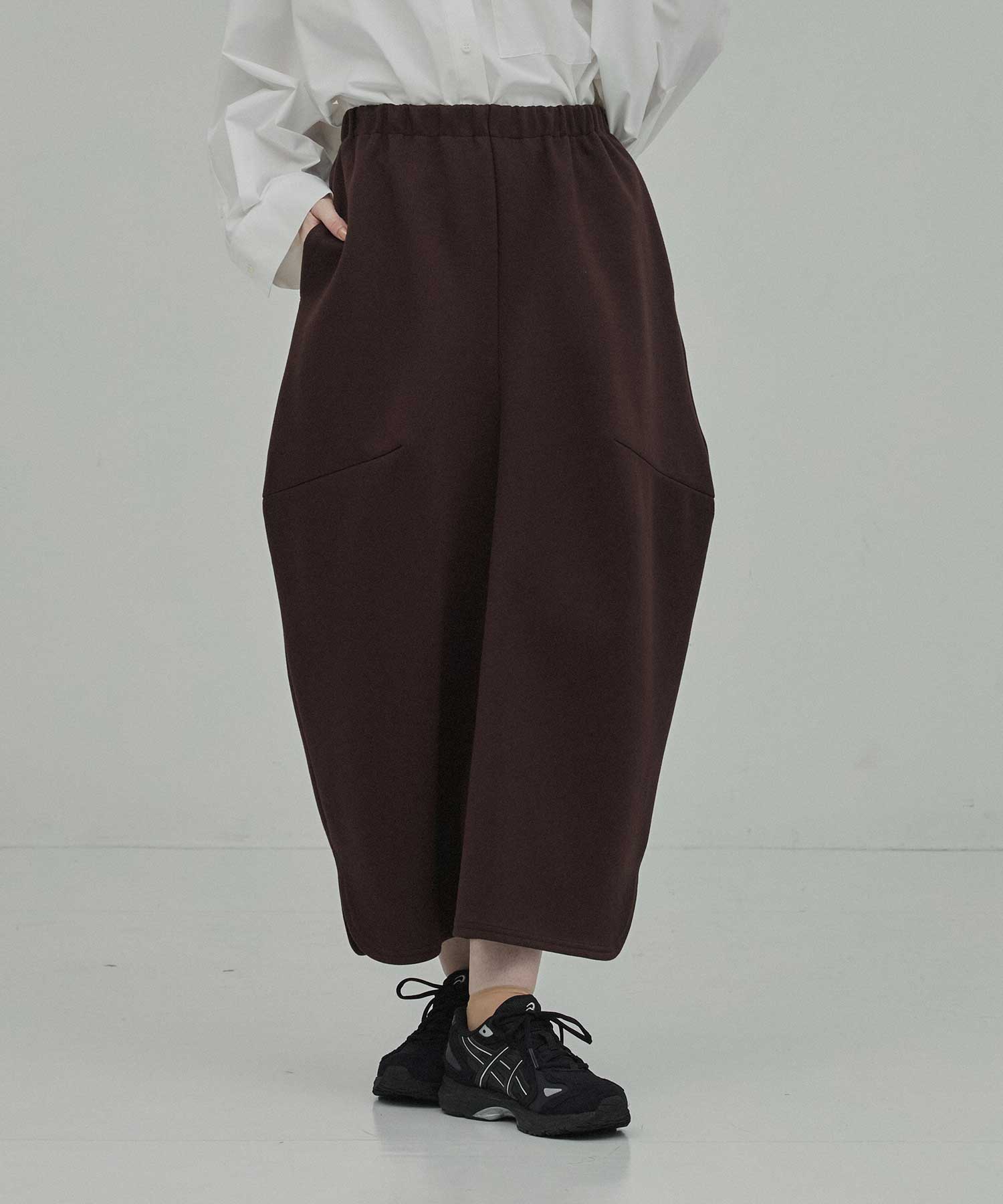 drape cocoon skirt