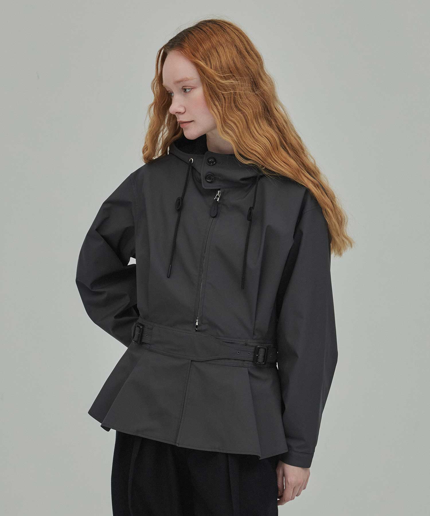 RERACS PEPLUM GURKHA SHELL PARKA