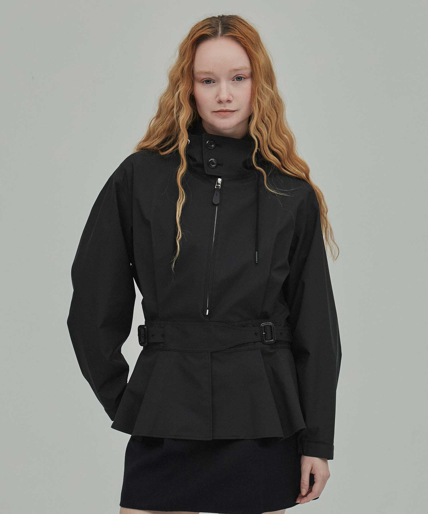 RERACS PEPLUM GURKHA SHELL PARKA